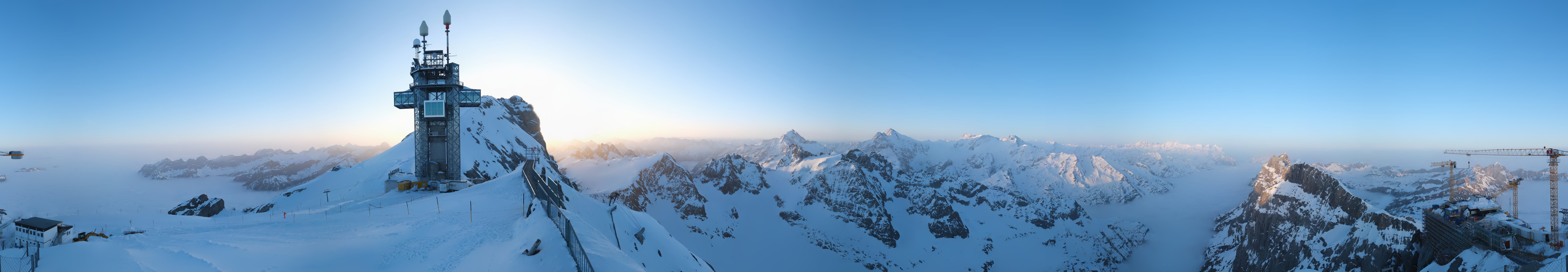 Archived image Webcam Titlis - Titlis-Engelberg