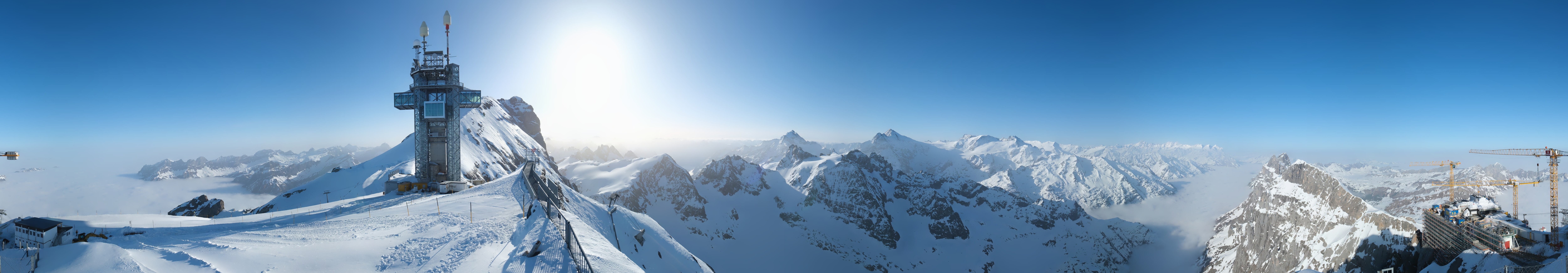 Archived image Webcam Titlis - Titlis-Engelberg