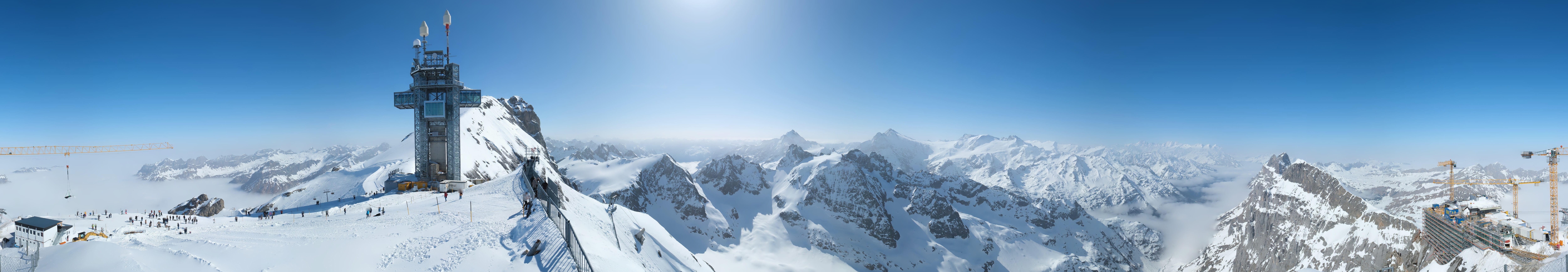 Archived image Webcam Titlis - Titlis-Engelberg