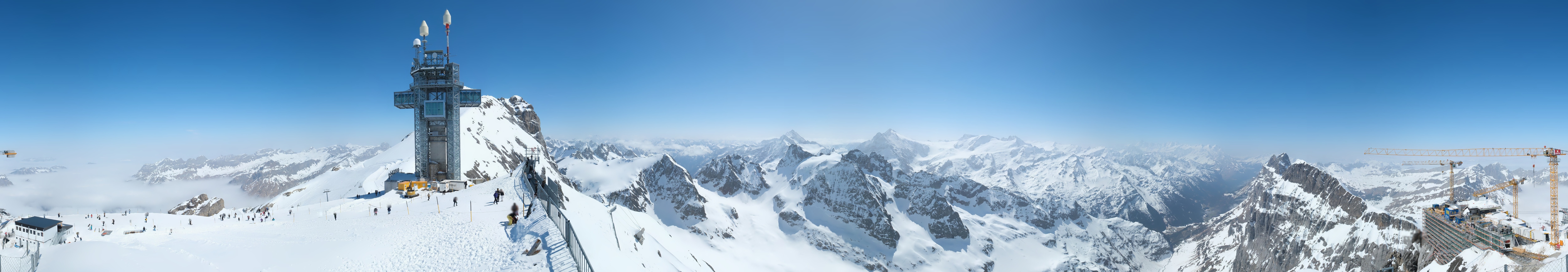 Archived image Webcam Titlis - Titlis-Engelberg