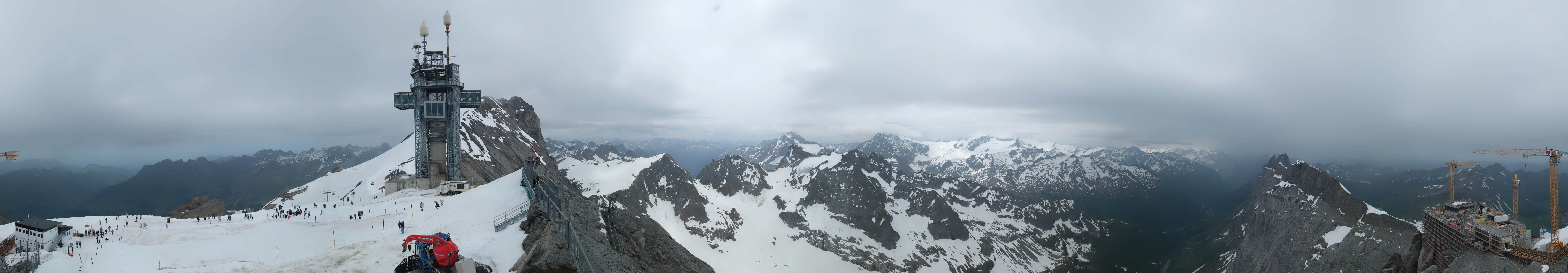 Archived image Webcam Titlis - Titlis-Engelberg