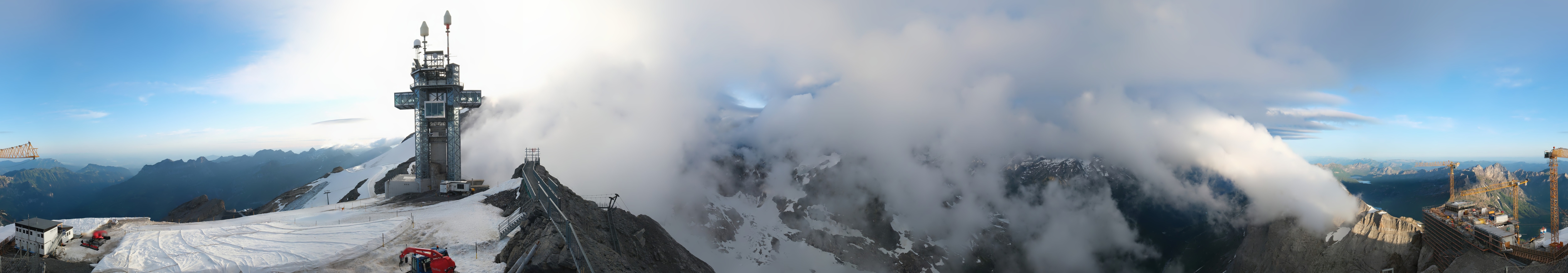 Archived image Webcam Titlis - Titlis-Engelberg