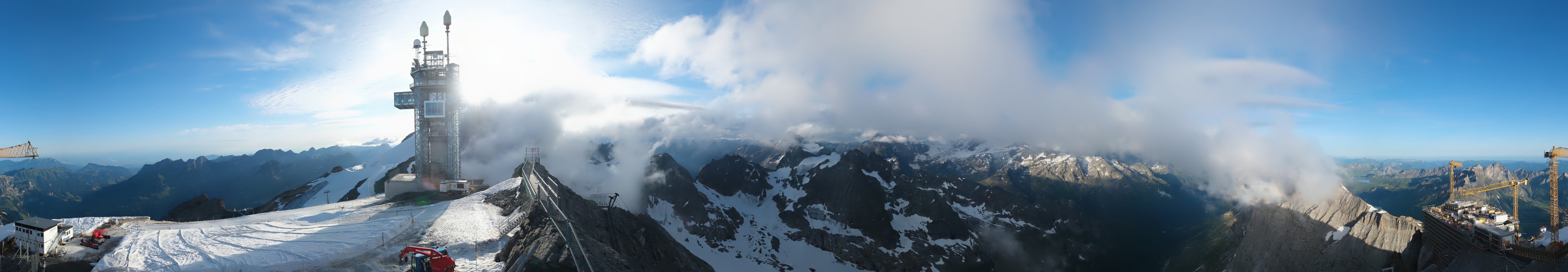 Archived image Webcam Titlis - Titlis-Engelberg