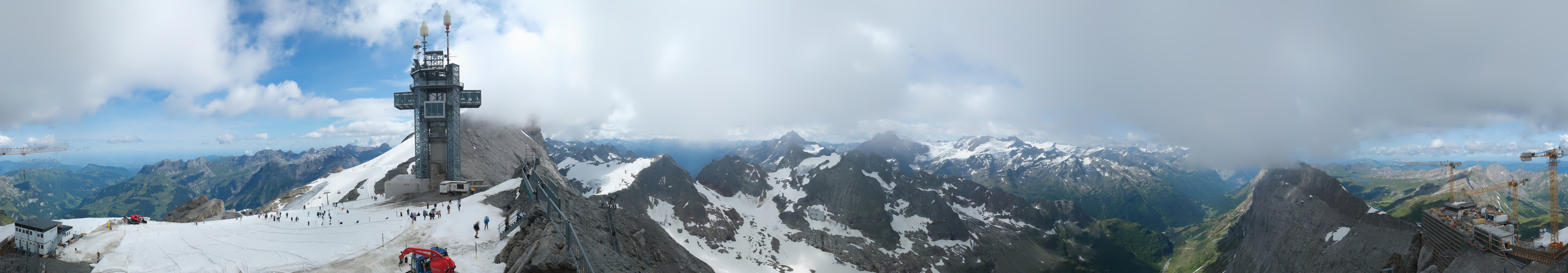 Archived image Webcam Titlis - Titlis-Engelberg