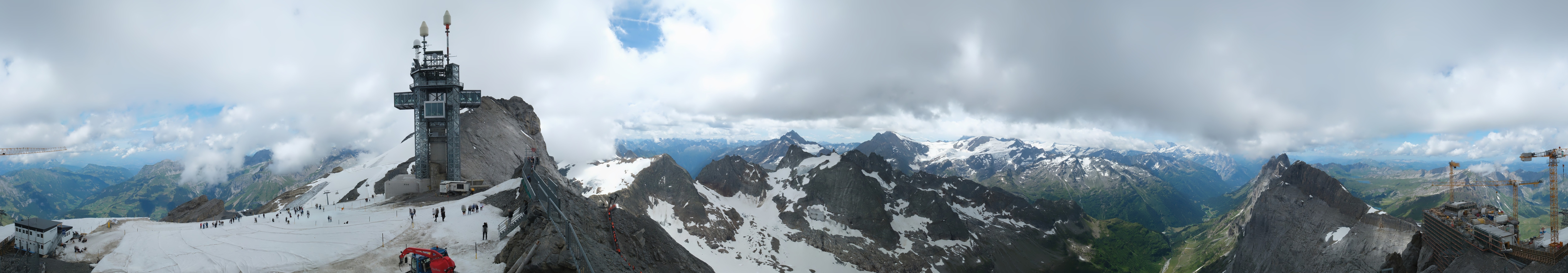Archived image Webcam Titlis - Titlis-Engelberg