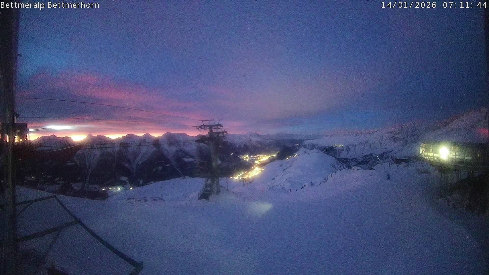 Archiv Foto Webcam Bettmerhorn Lift
