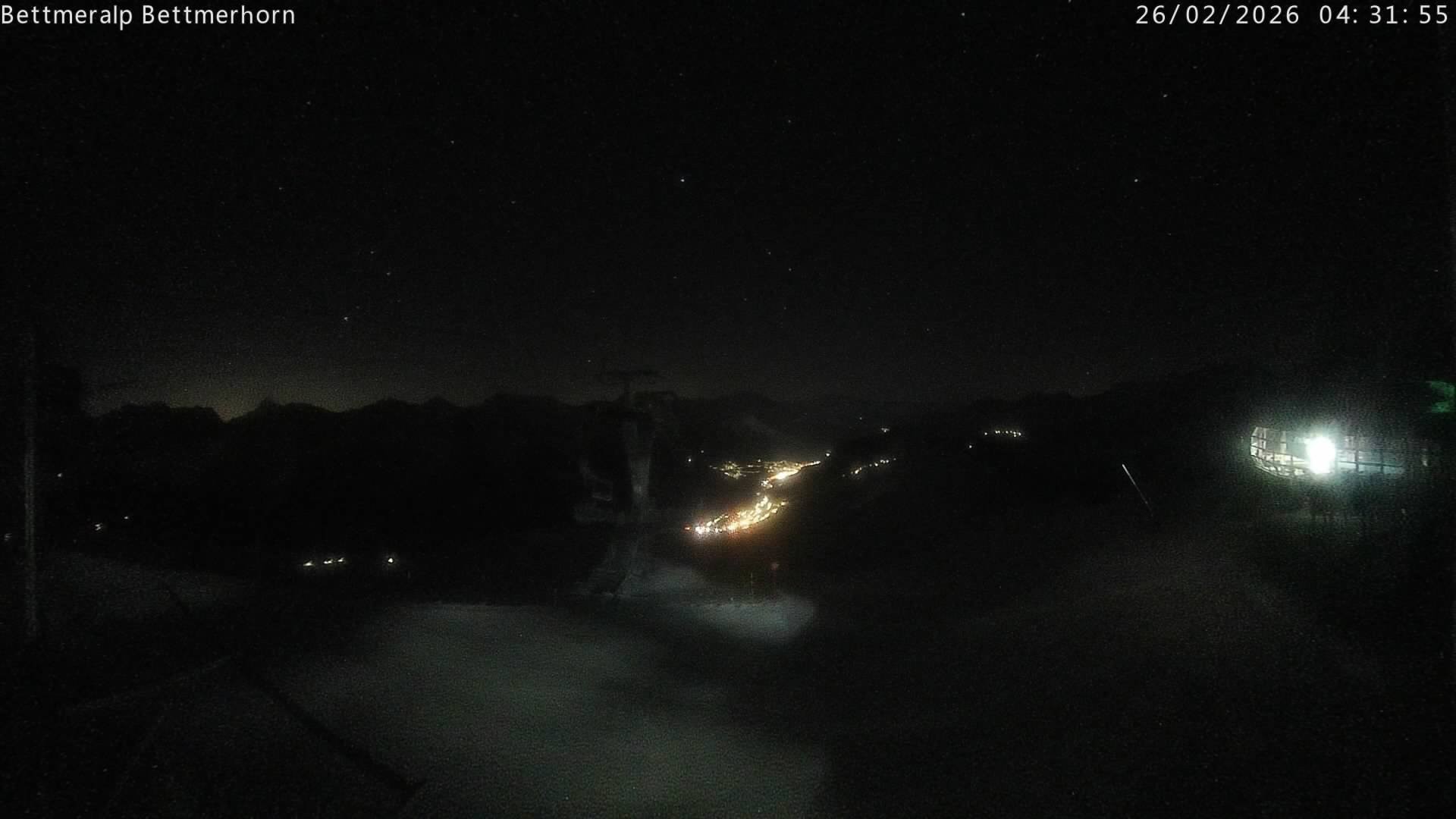 Archived image Webcam Aletsch Arena: Bettmerhorn