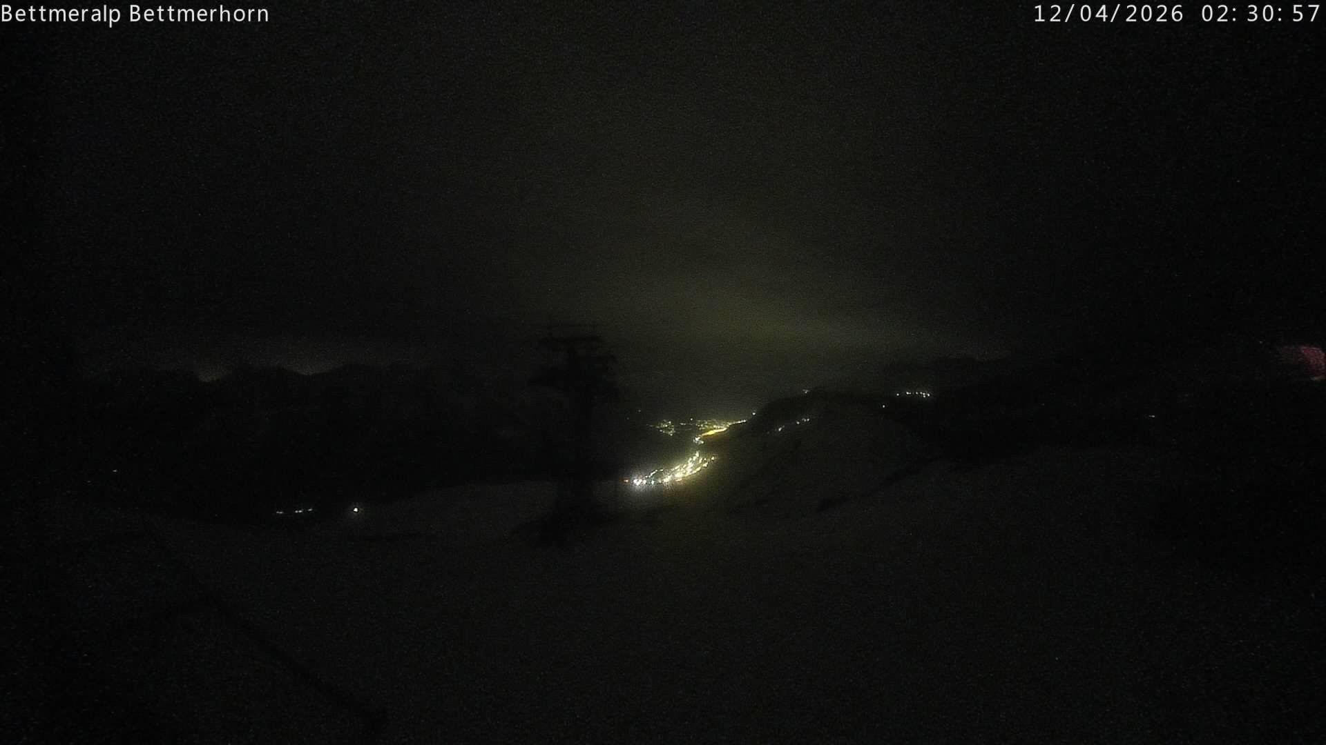 Archived image Webcam Aletsch Arena: Bettmerhorn