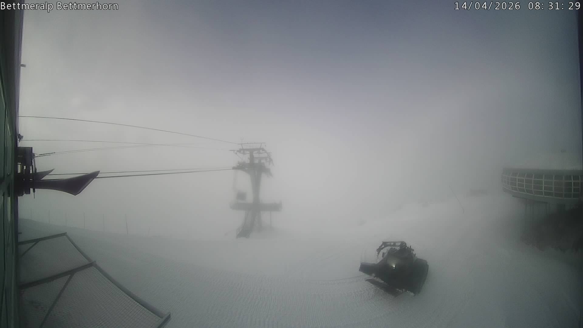 Archived image Webcam Aletsch Arena: Bettmerhorn