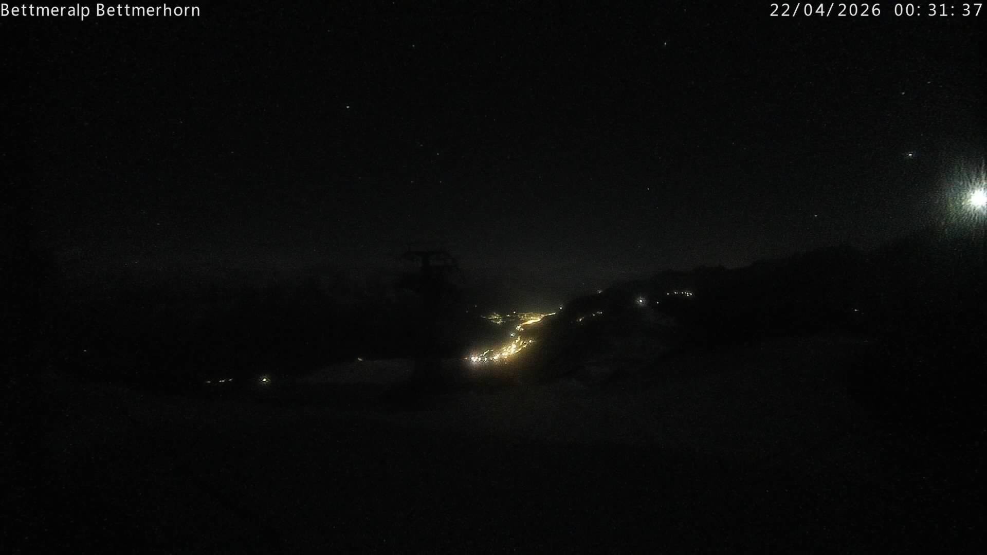 Archived image Webcam Aletsch Arena: Bettmerhorn