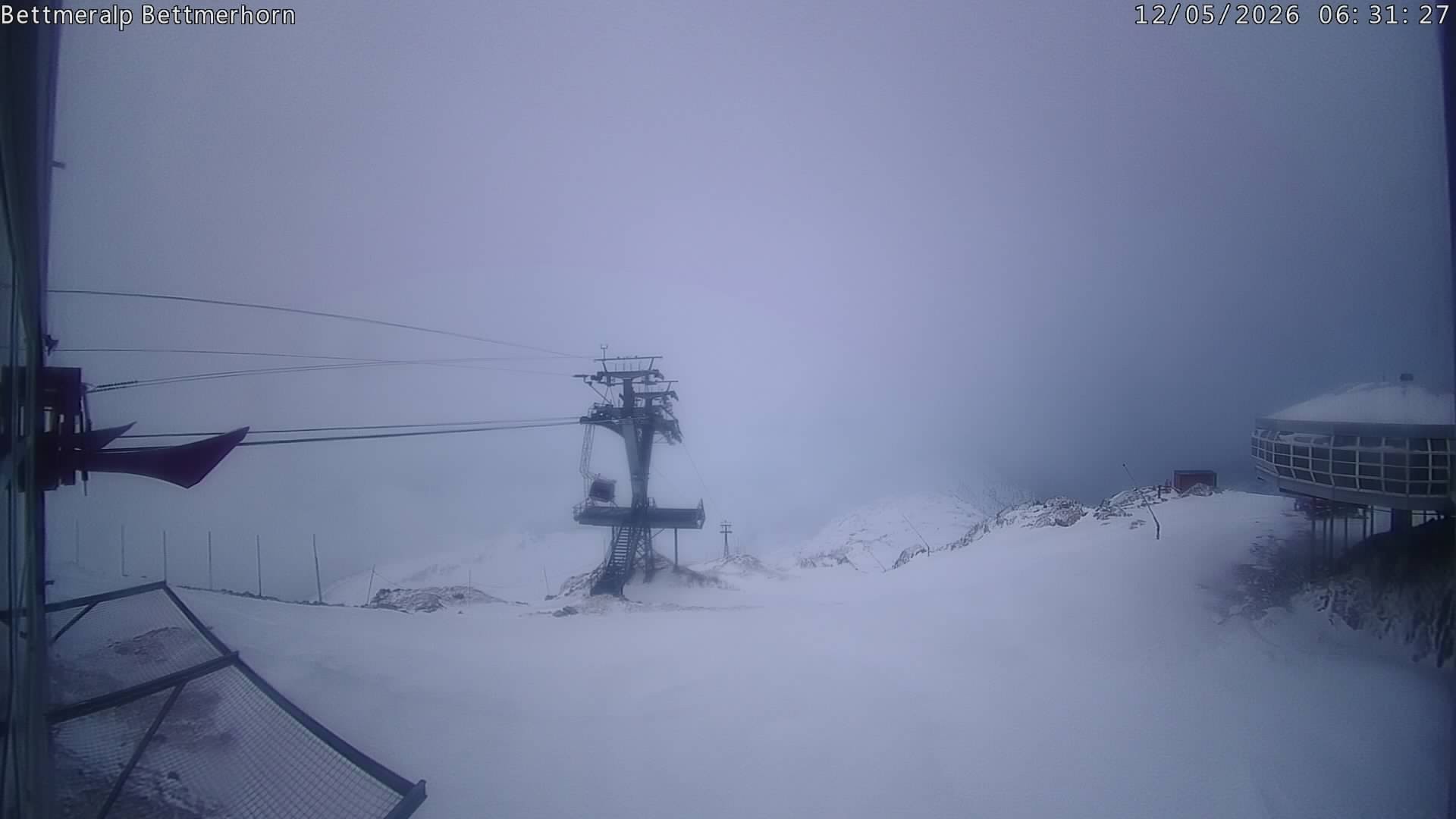 Archived image Webcam Aletsch Arena: Bettmerhorn