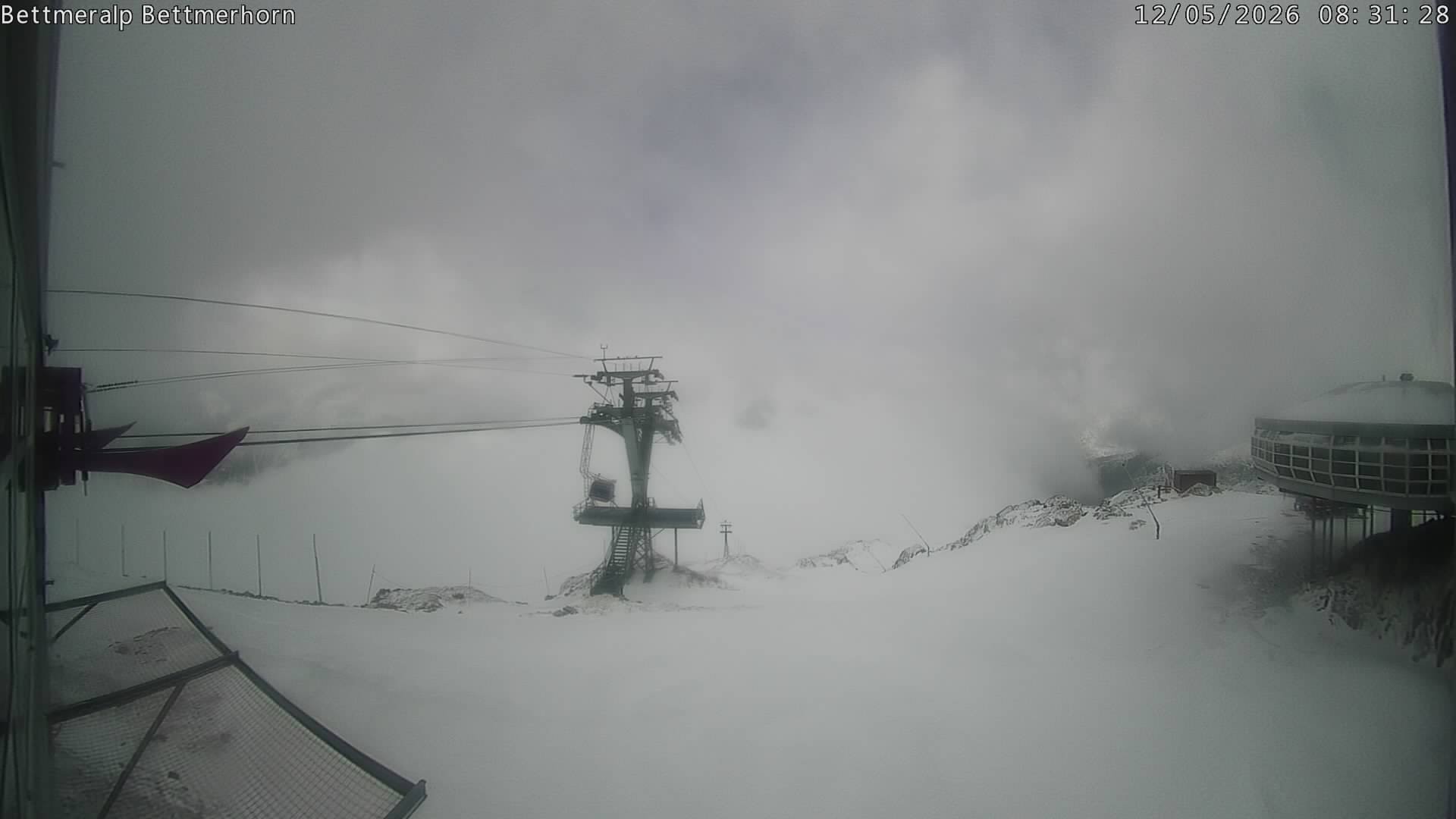 Archived image Webcam Aletsch Arena: Bettmerhorn