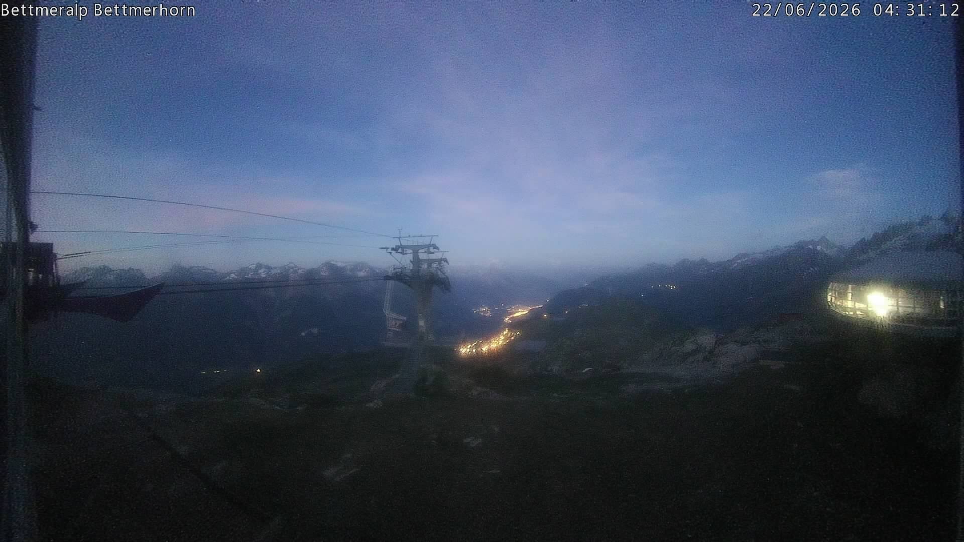 Archived image Webcam Aletsch Arena: Bettmerhorn
