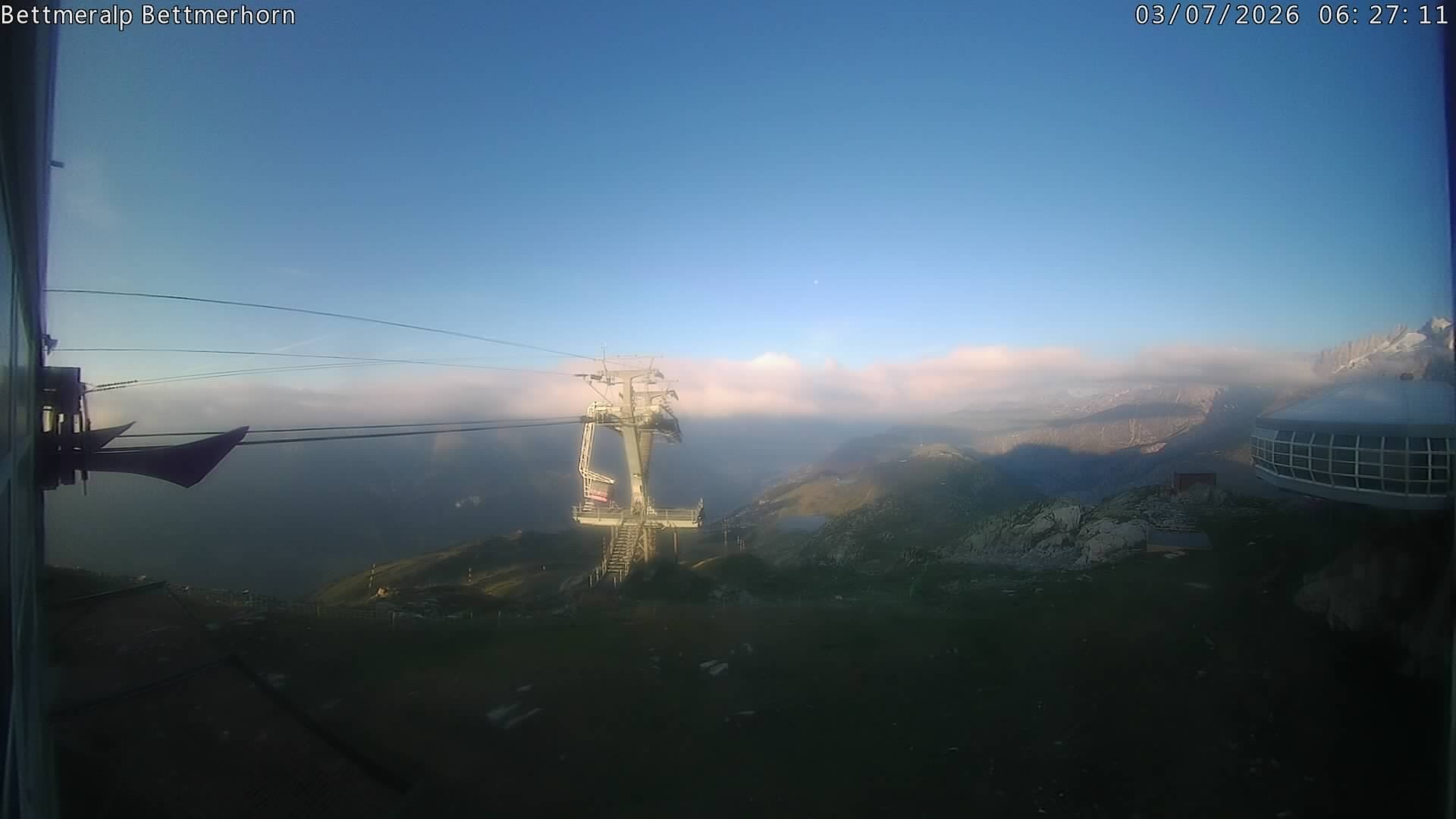 Archiv Foto Webcam Bettmerhorn Lift
