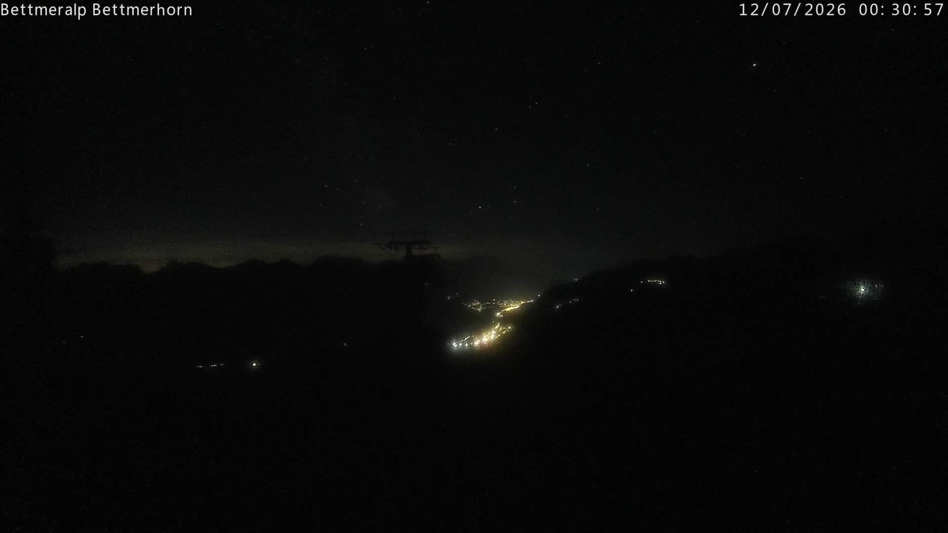 Archived image Webcam Aletsch Arena: Bettmerhorn
