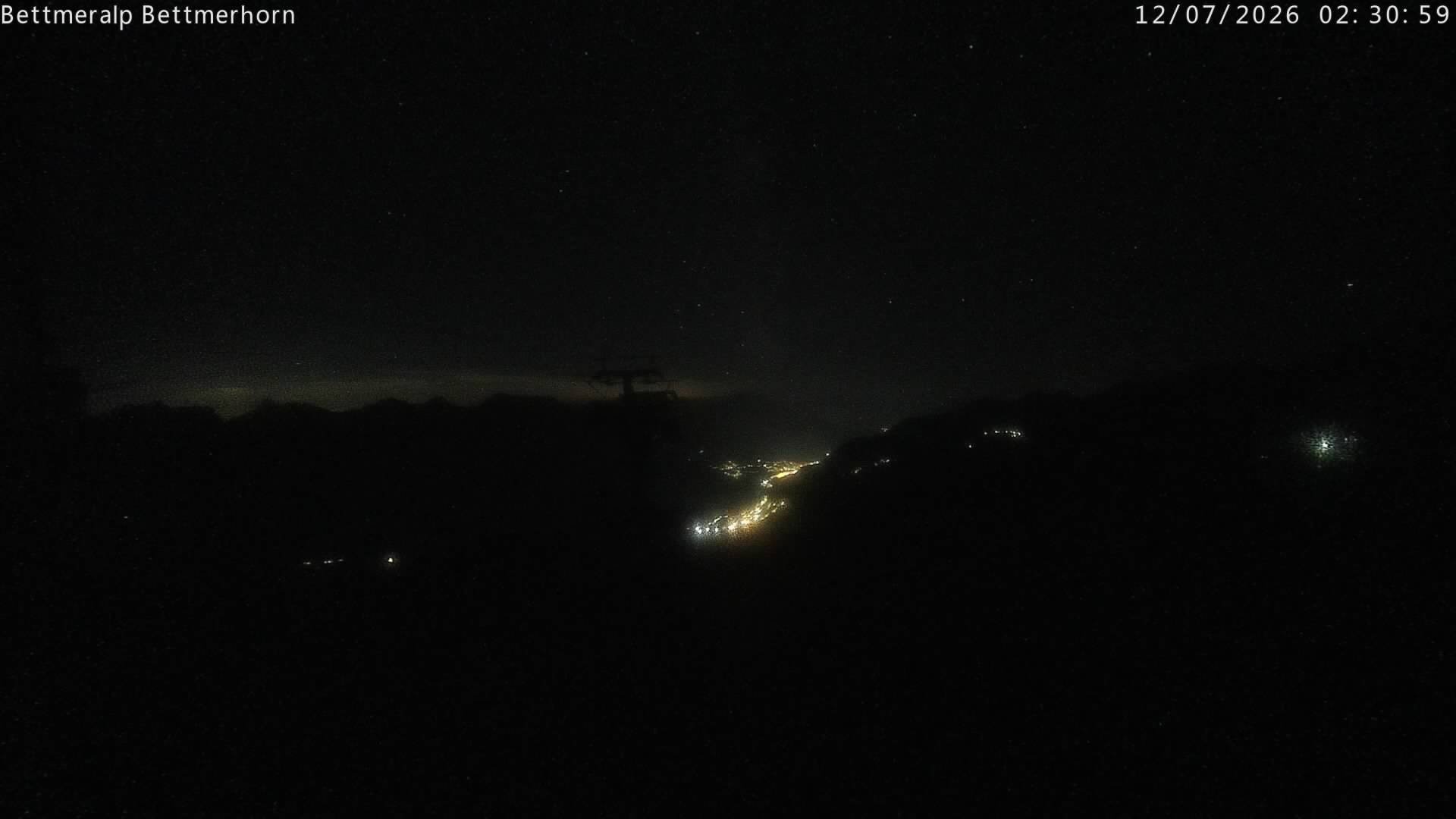 Archived image Webcam Aletsch Arena: Bettmerhorn