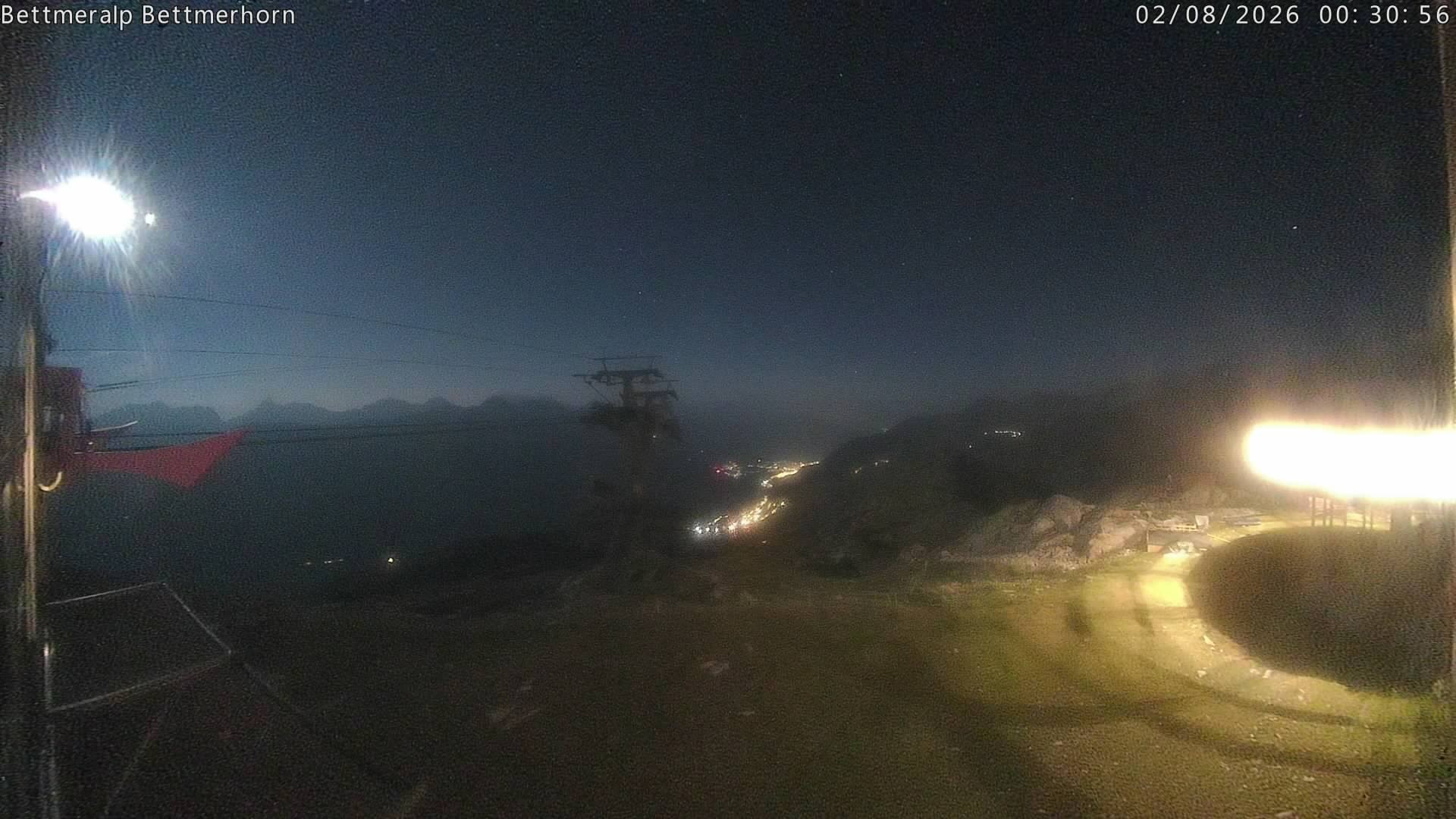 Archived image Webcam Aletsch Arena: Bettmerhorn