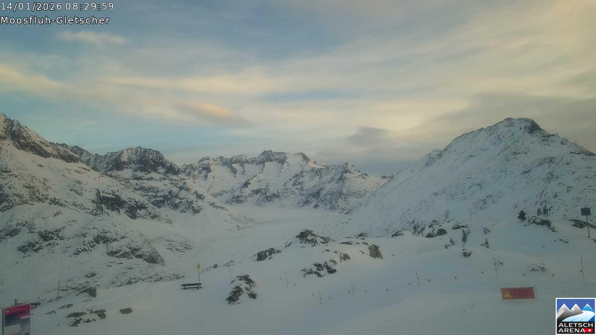 Archived image Webcam Moosfluh, Riederalp