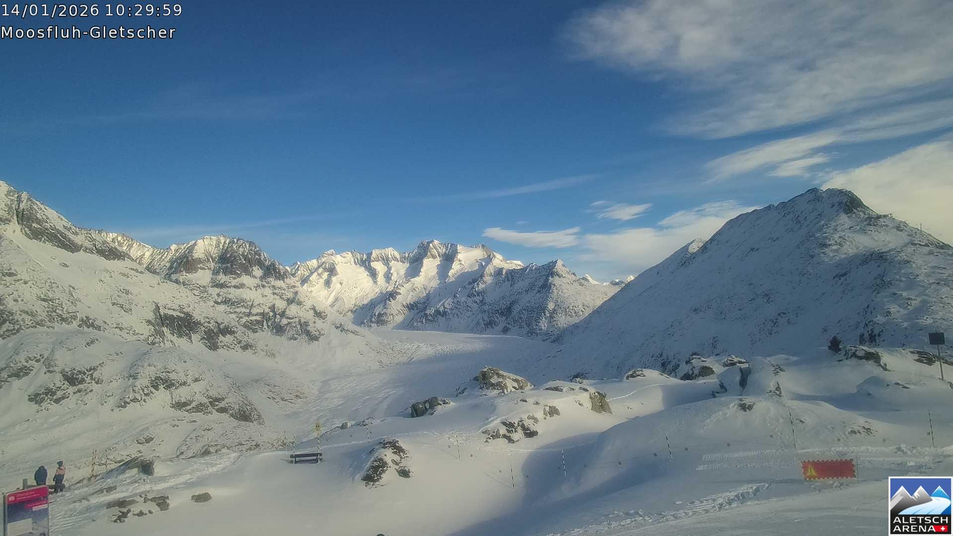 Archived image Webcam Moosfluh, Riederalp