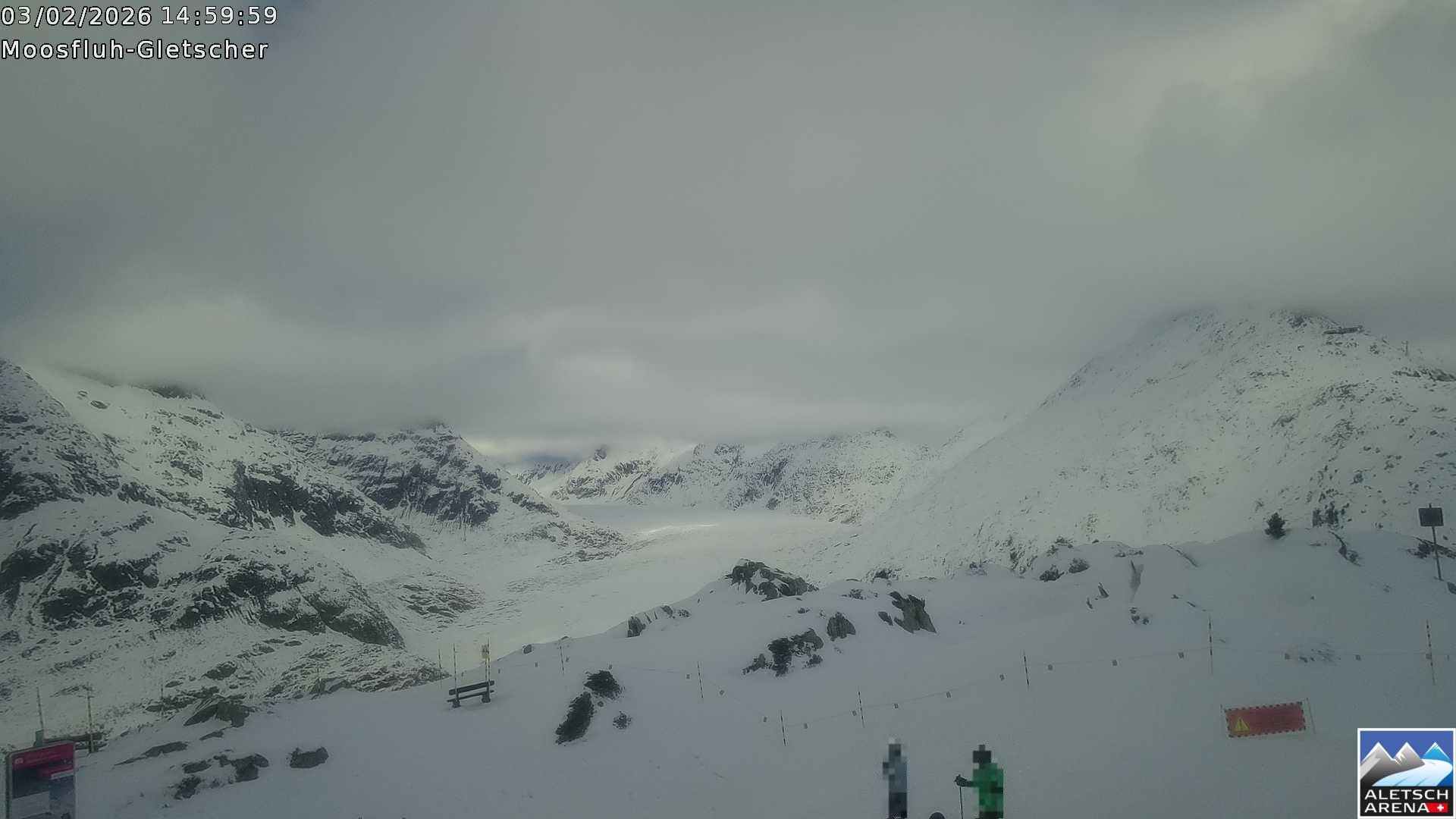 Archived image Webcam Moosfluh, Riederalp