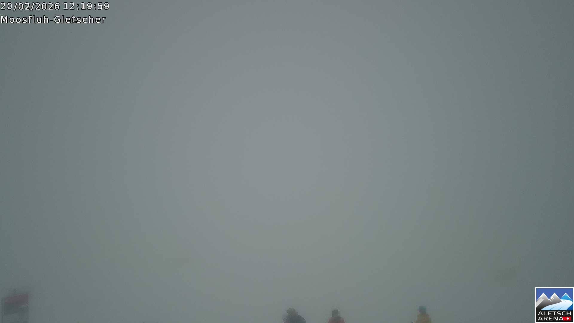 Archiv Foto Webcam Riederalp - Aletschgletscher