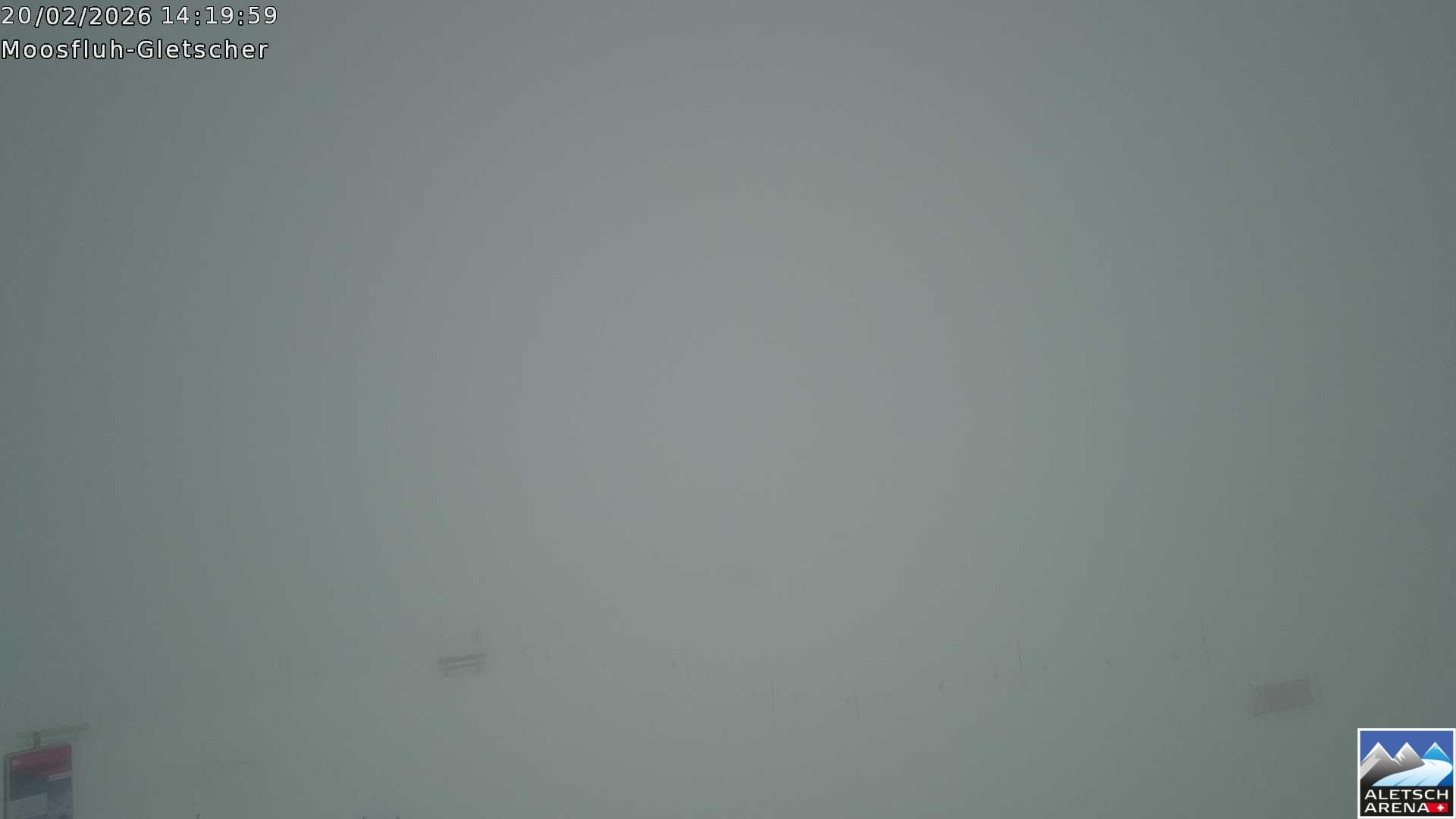 Archiv Foto Webcam Riederalp - Aletschgletscher