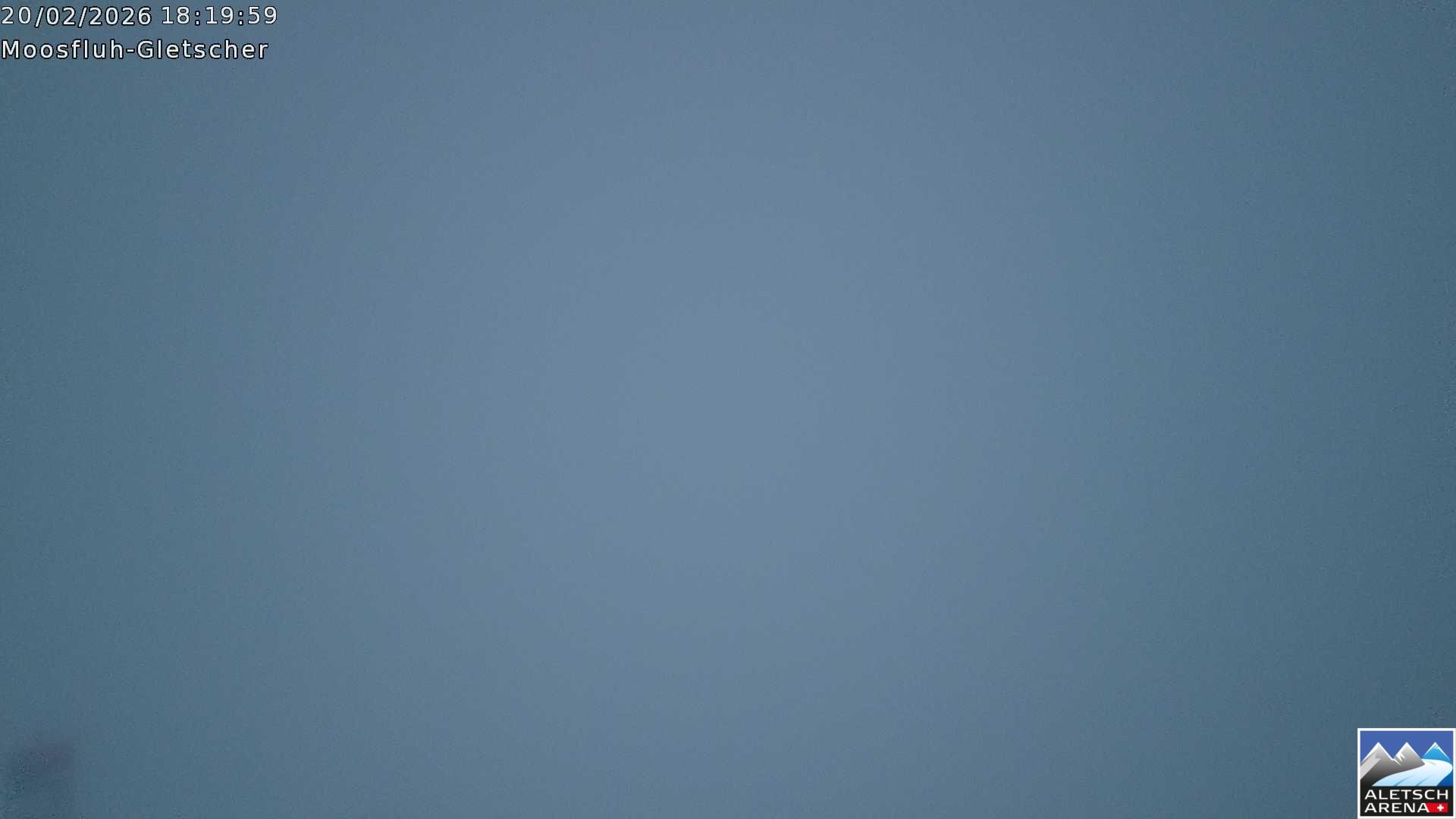 Archiv Foto Webcam Riederalp - Aletschgletscher