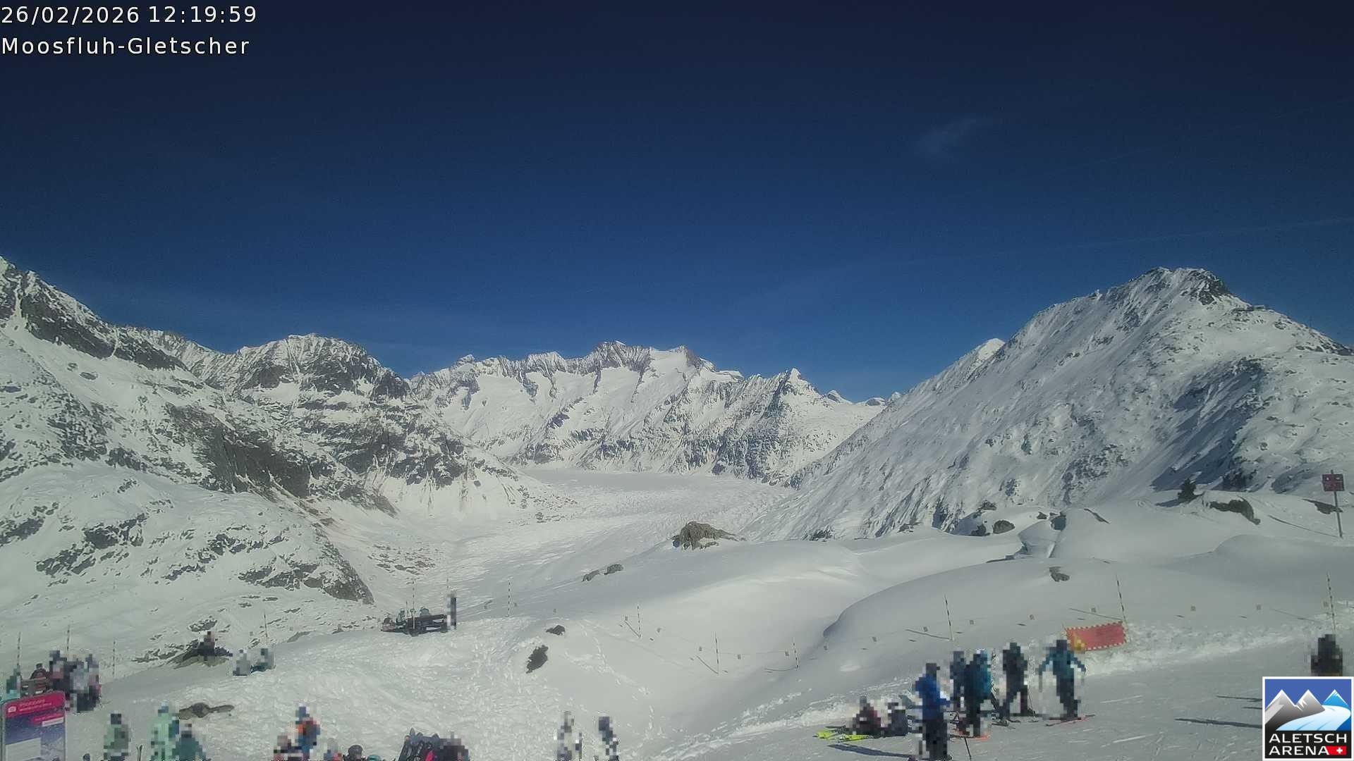 Archived image Webcam Moosfluh, Riederalp