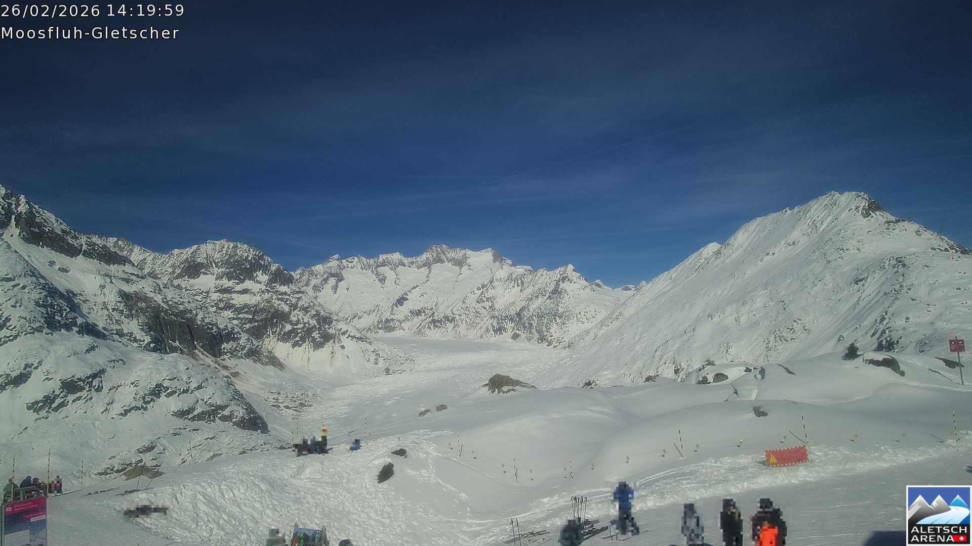 Archived image Webcam Moosfluh, Riederalp