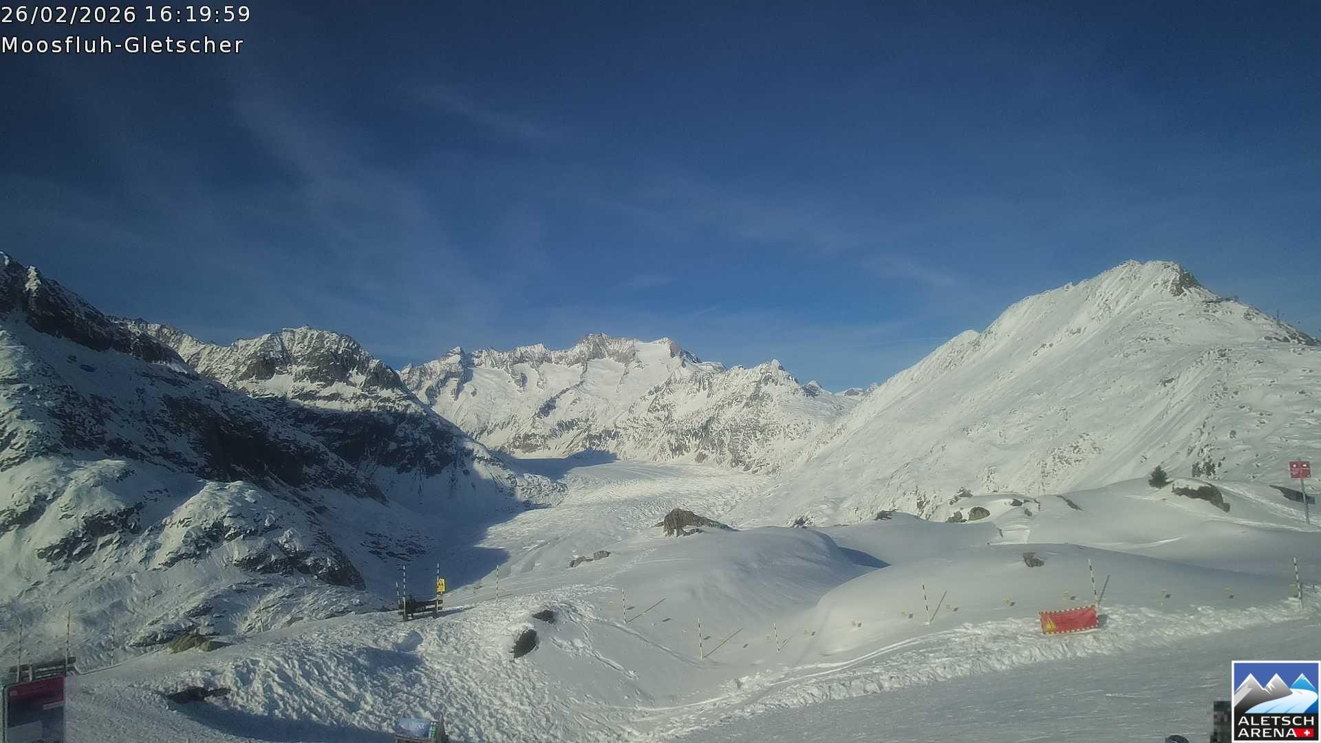 Archived image Webcam Moosfluh, Riederalp