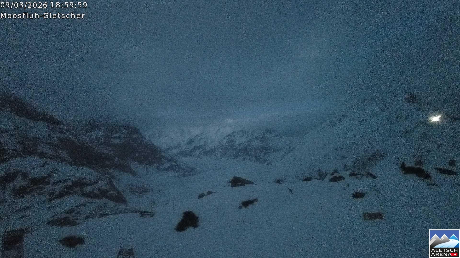 Archived image Webcam Moosfluh, Riederalp