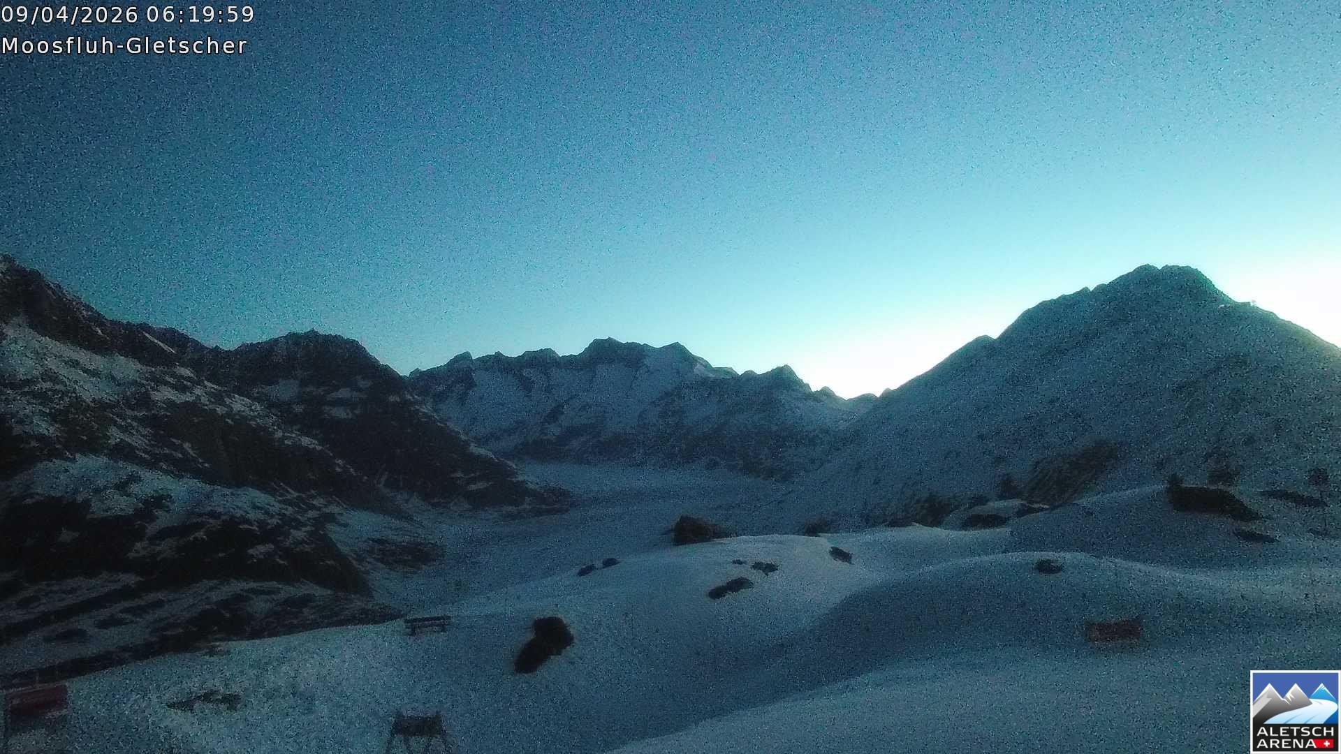 Archived image Webcam Moosfluh, Riederalp