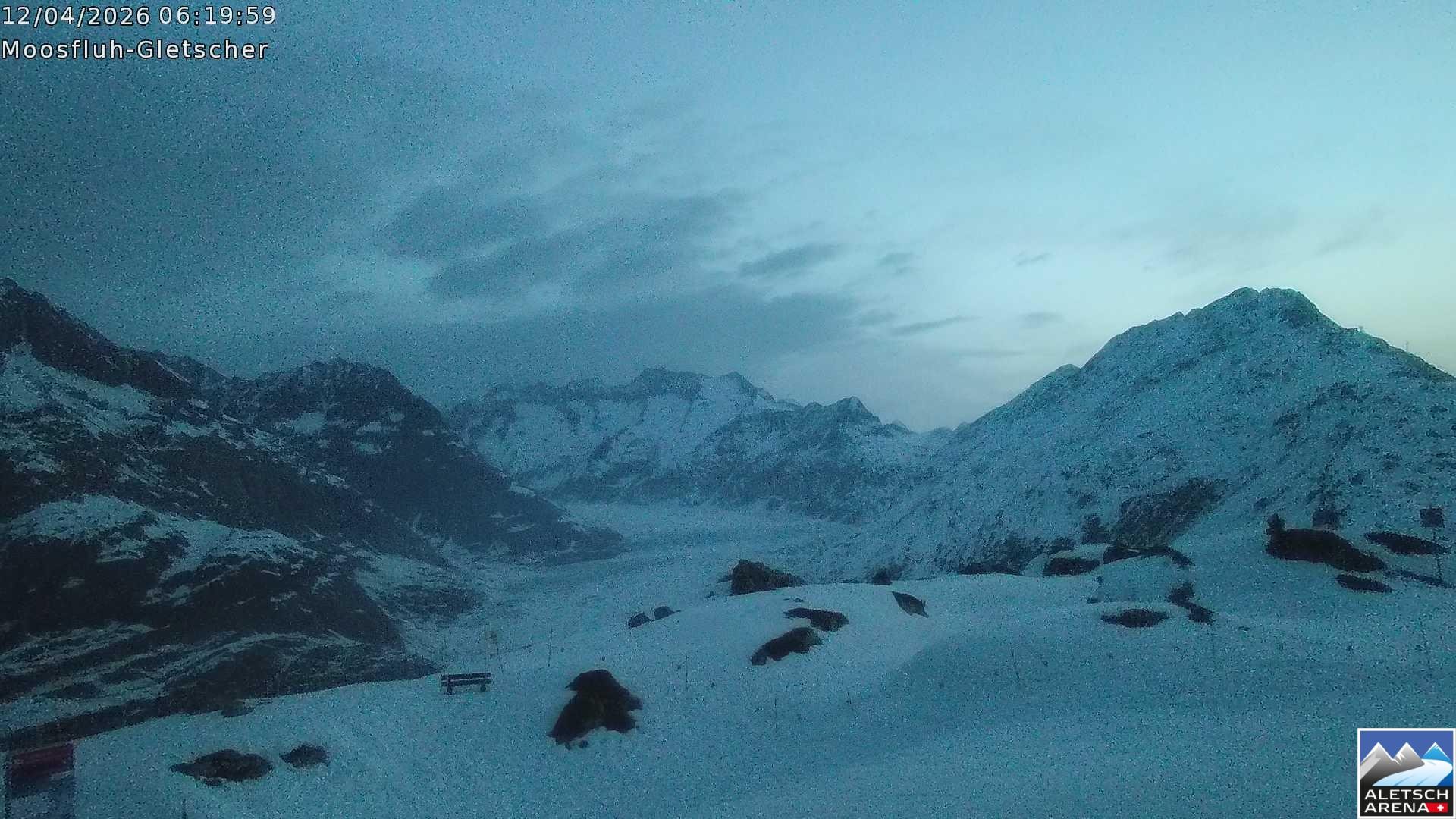 Archived image Webcam Moosfluh, Riederalp