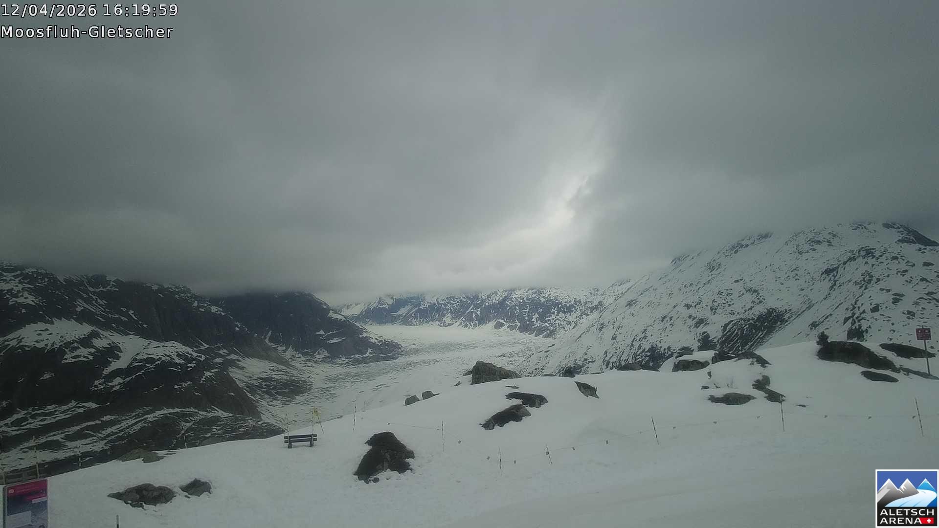 Archived image Webcam Moosfluh, Riederalp