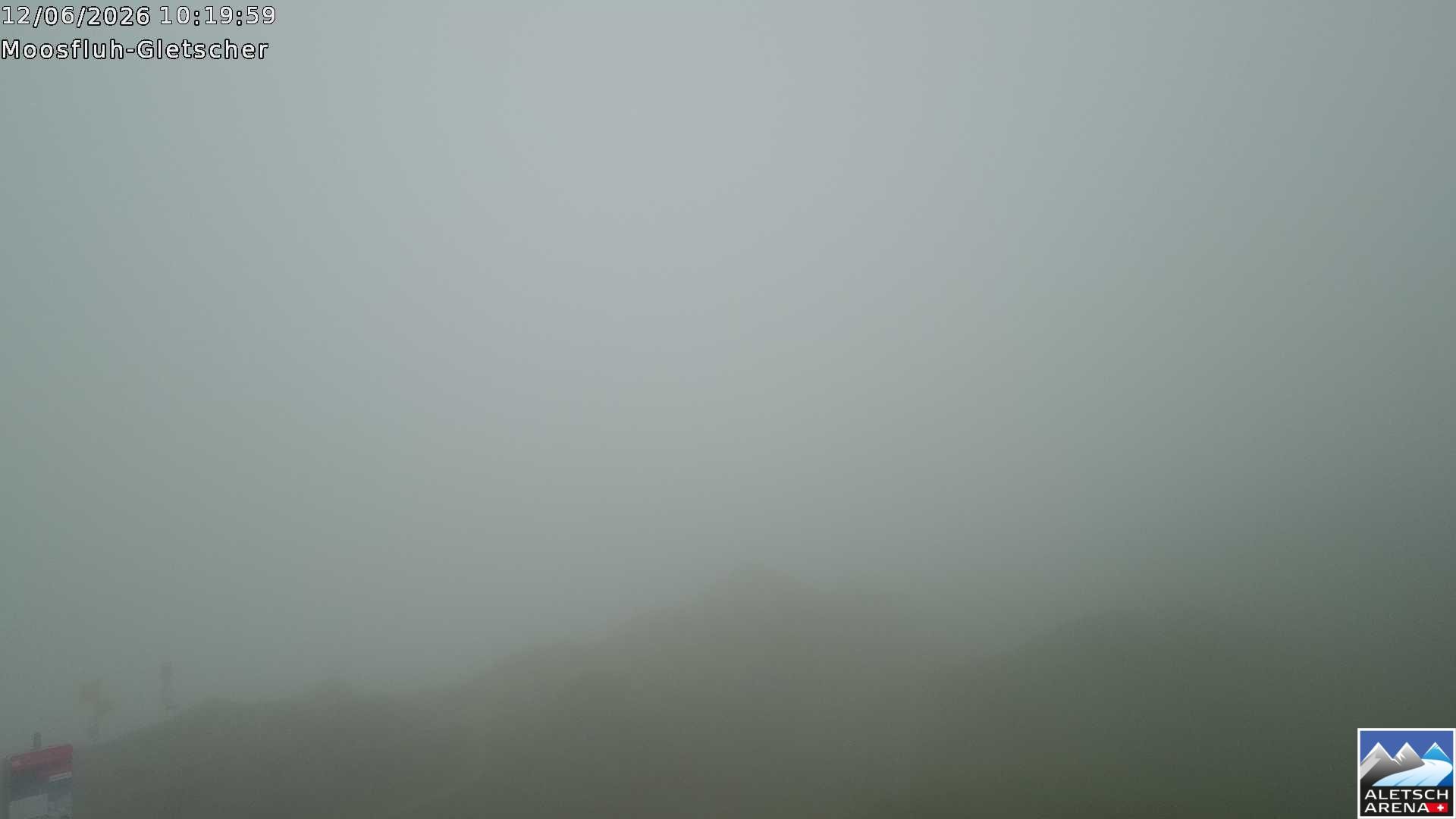 Archiv Foto Webcam Riederalp - Aletschgletscher