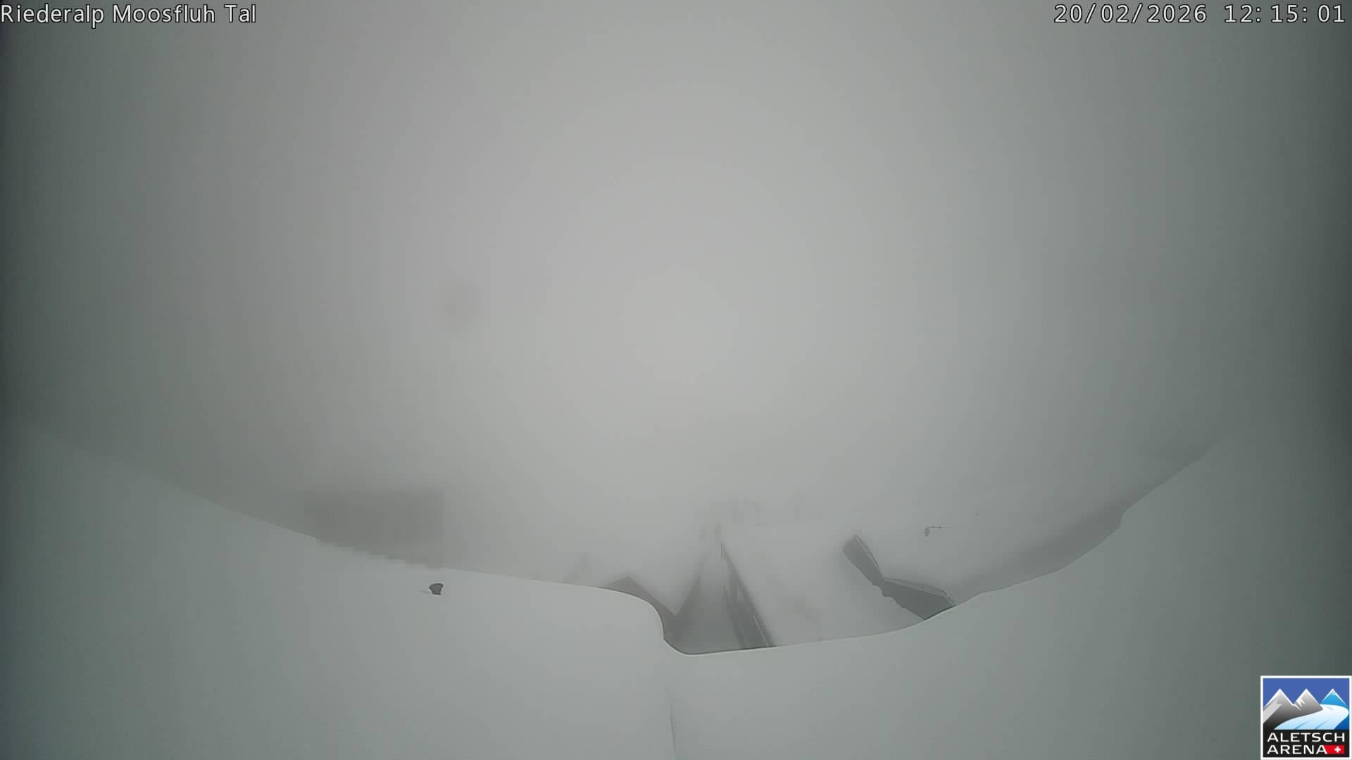 Archiv Foto Webcam Riederalp: Dorfmitte