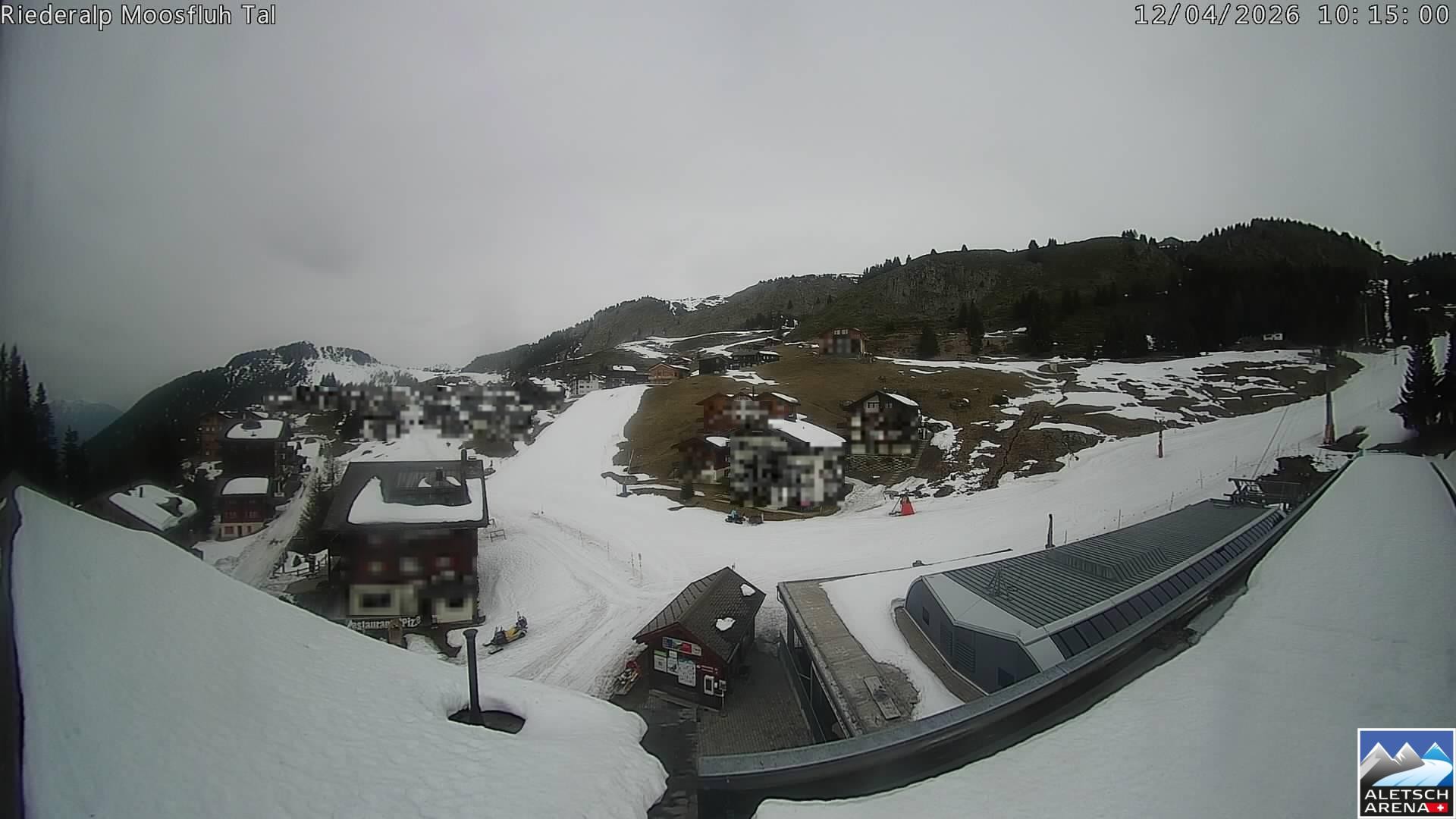 Archived image Webcam Riederalp - Village