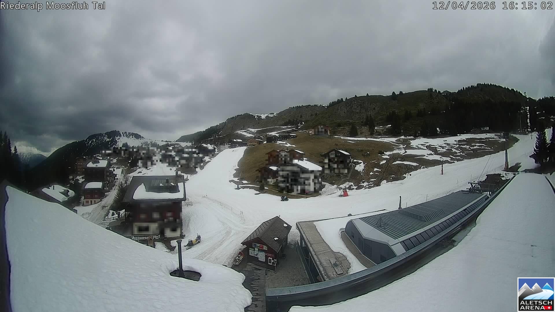 Archived image Webcam Riederalp - Village