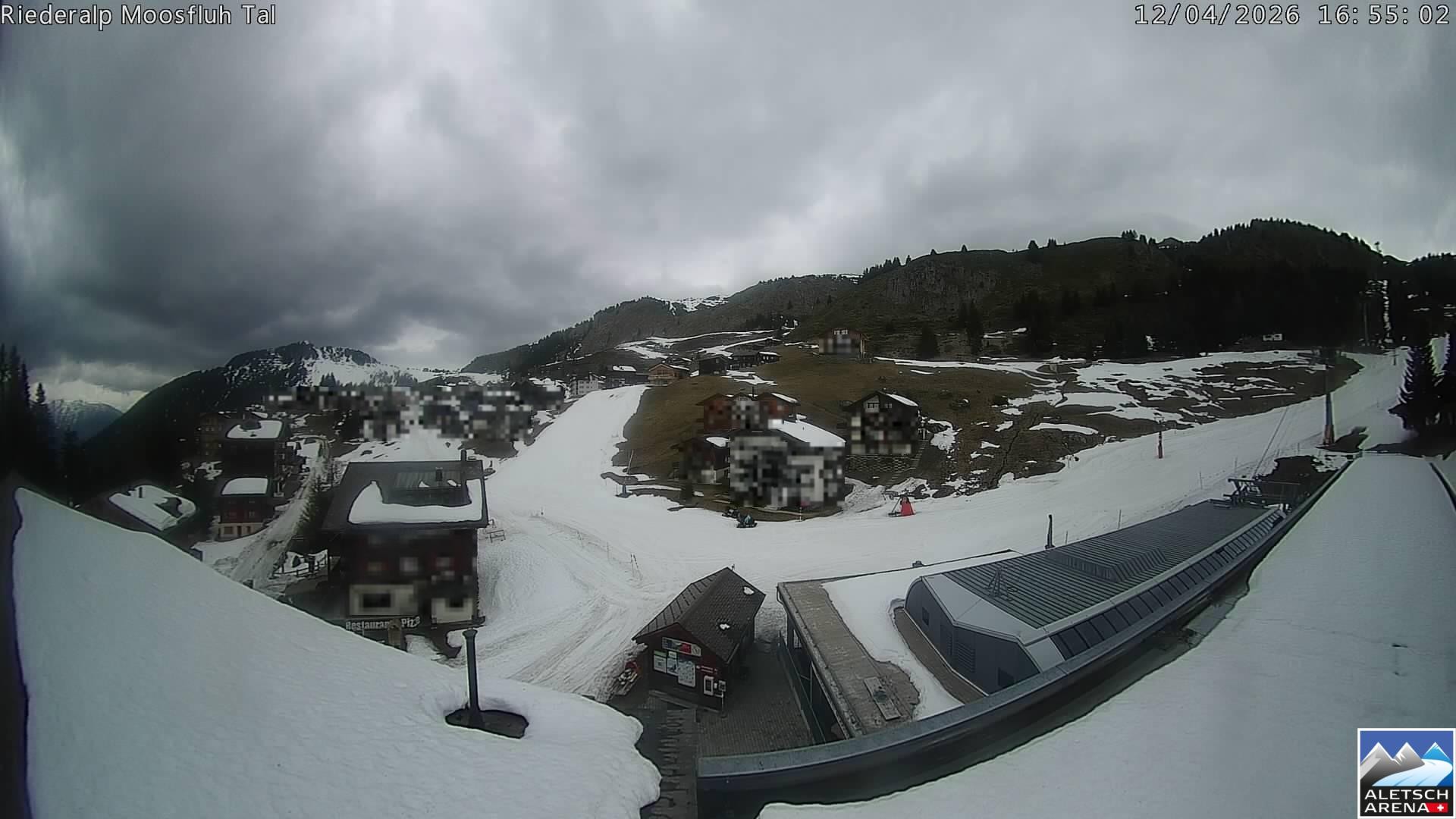 Archived image Webcam Riederalp - Village