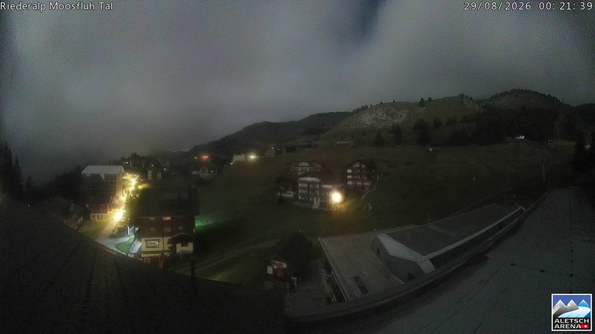 Archived image Webcam Riederalp - Village