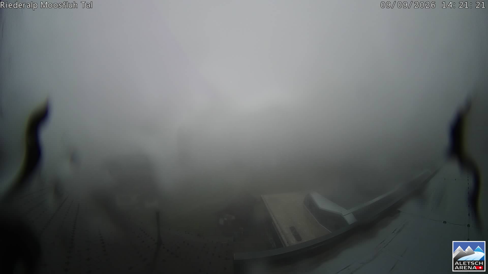 Archiv Foto Webcam Riederalp: Dorfmitte