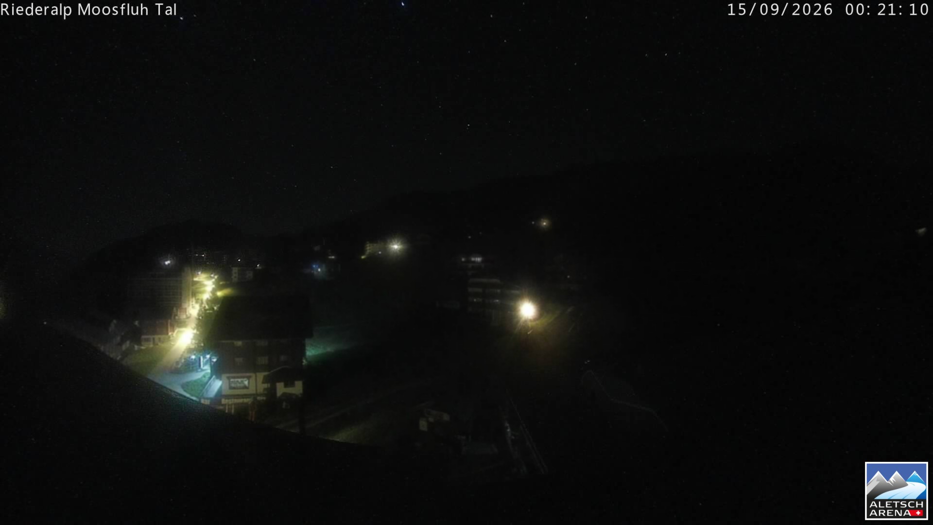 Archived image Webcam Riederalp - Village