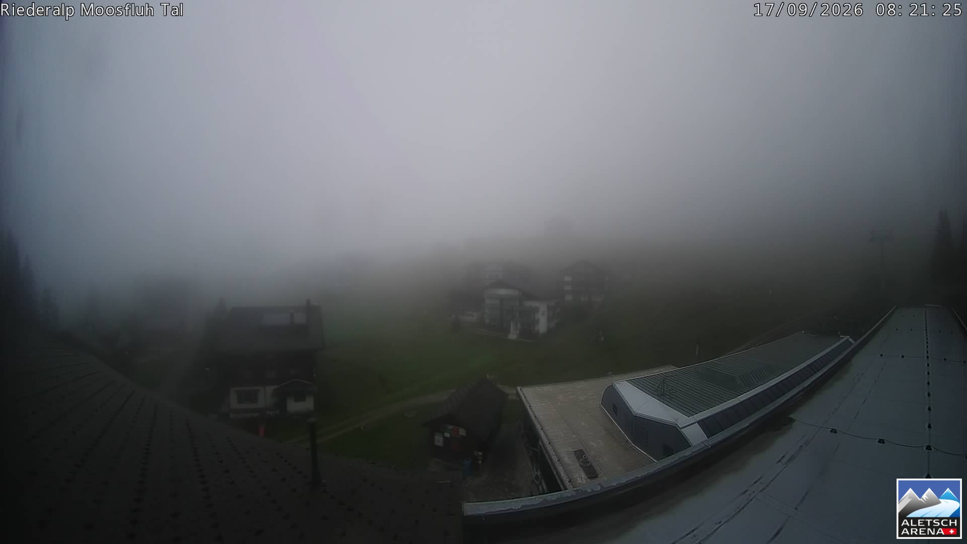 Archived image Webcam Riederalp - Village