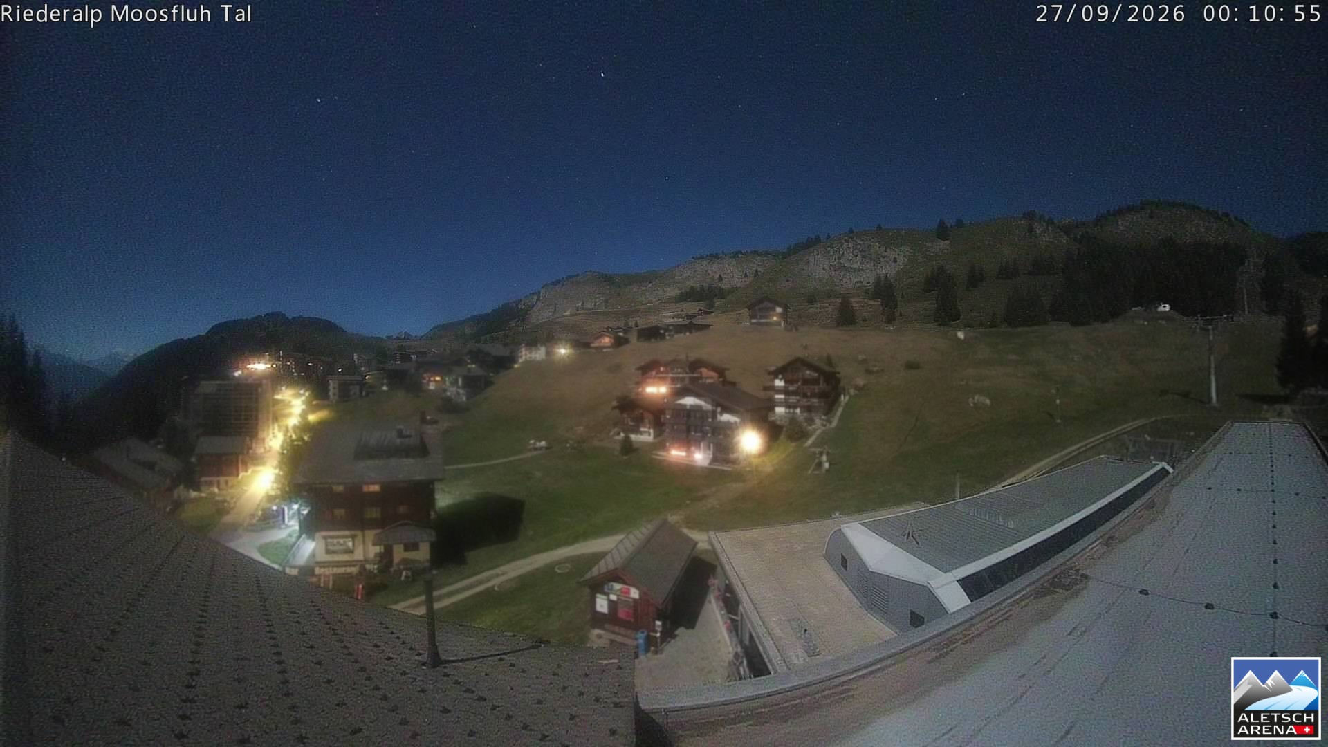 Archived image Webcam Riederalp - Village