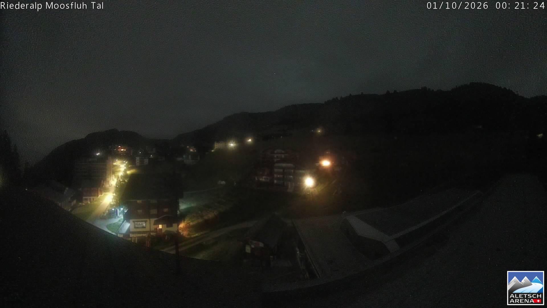 Archived image Webcam Riederalp - Village