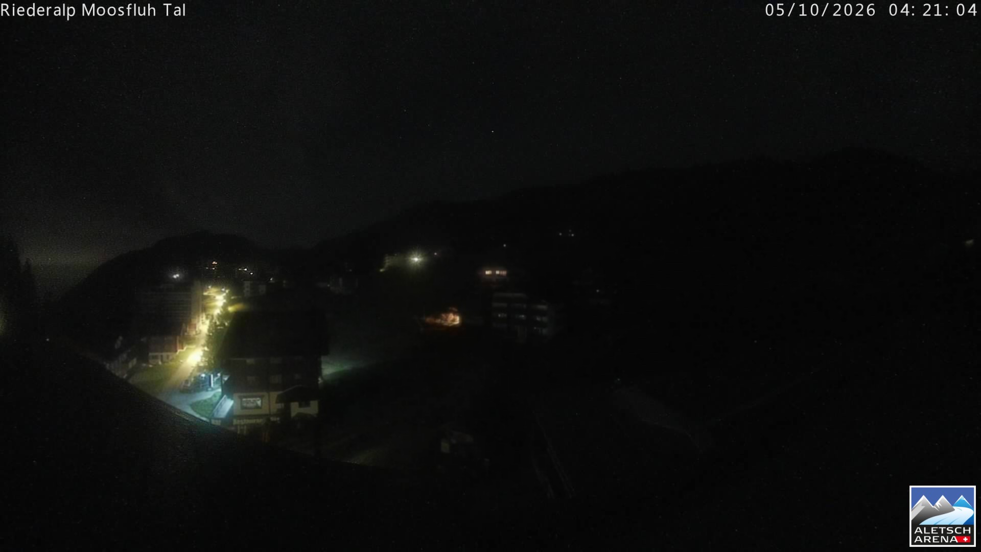 Archived image Webcam Riederalp - Village