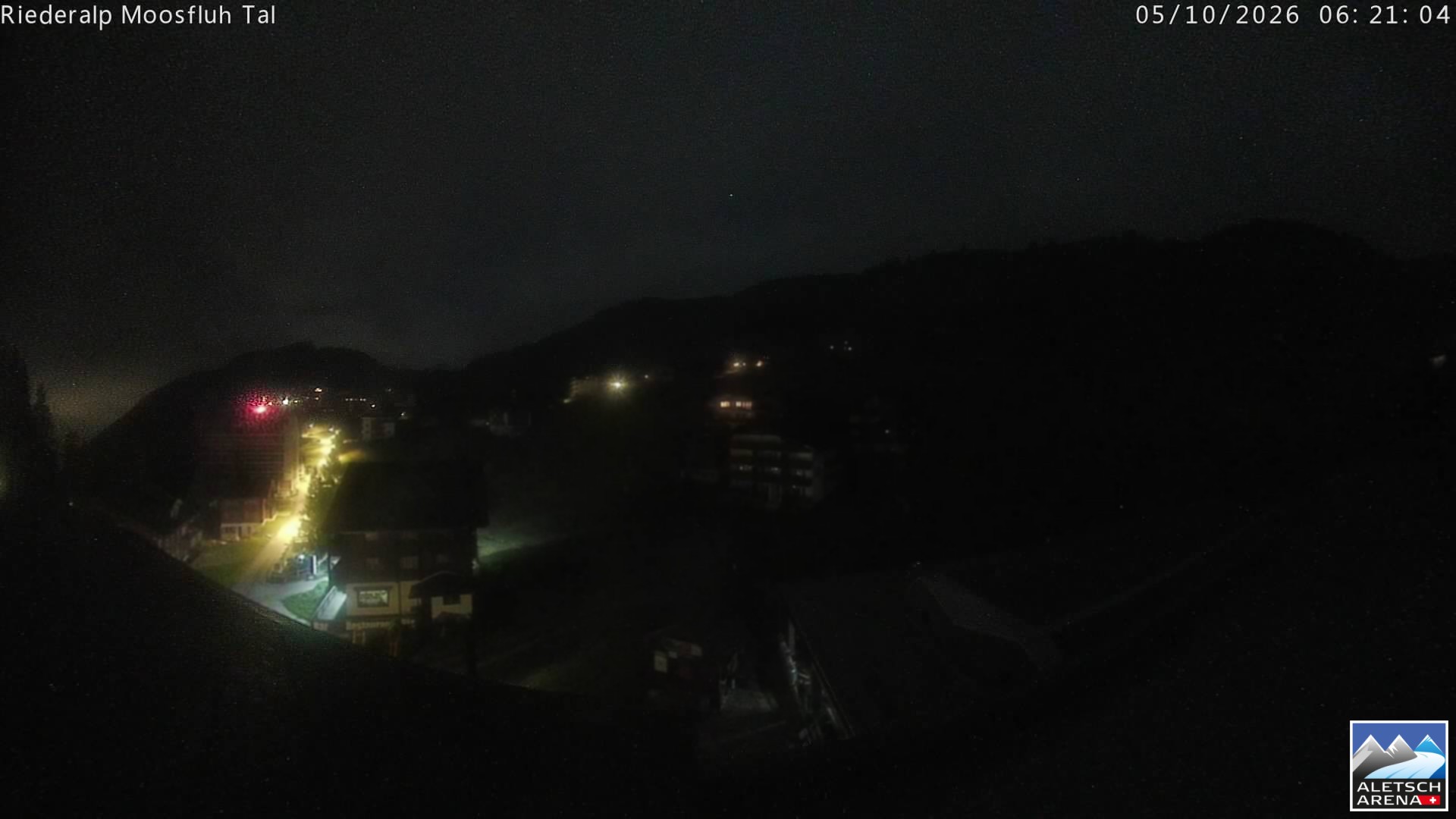 Archived image Webcam Riederalp - Village