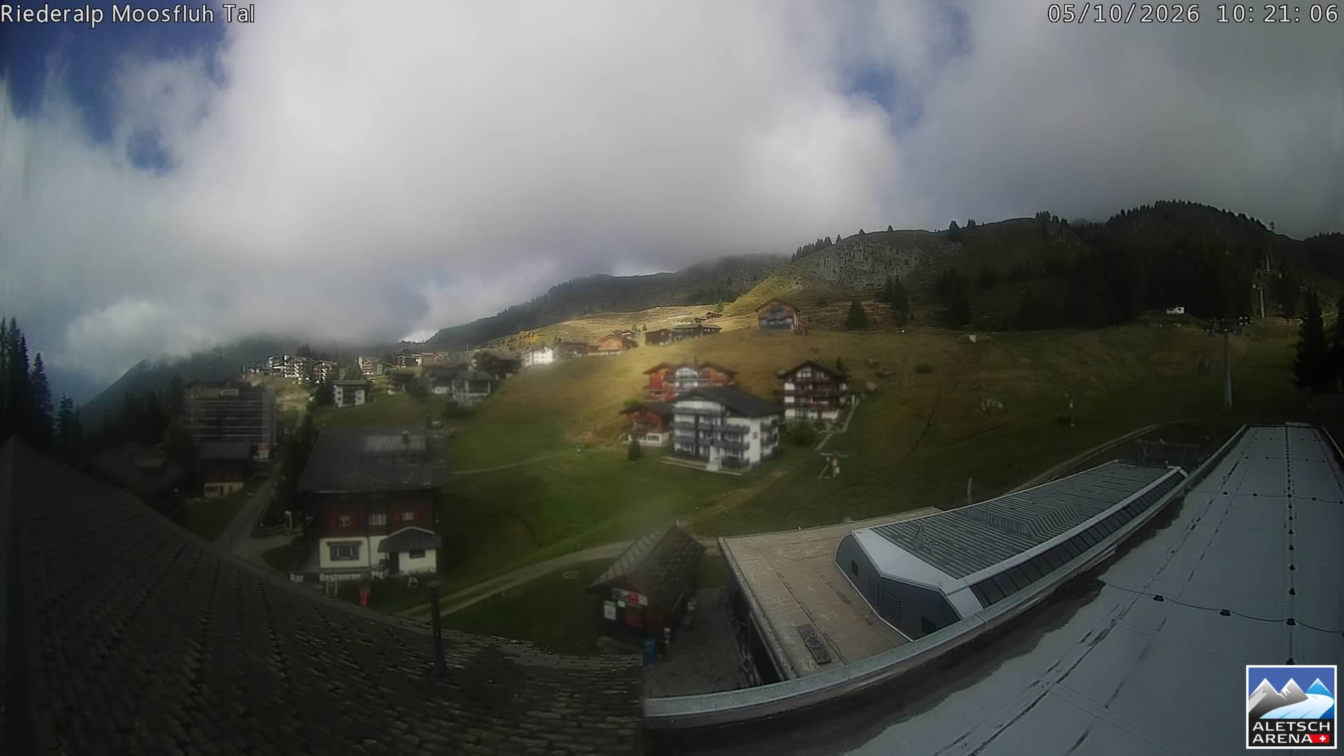 Archived image Webcam Riederalp - Village