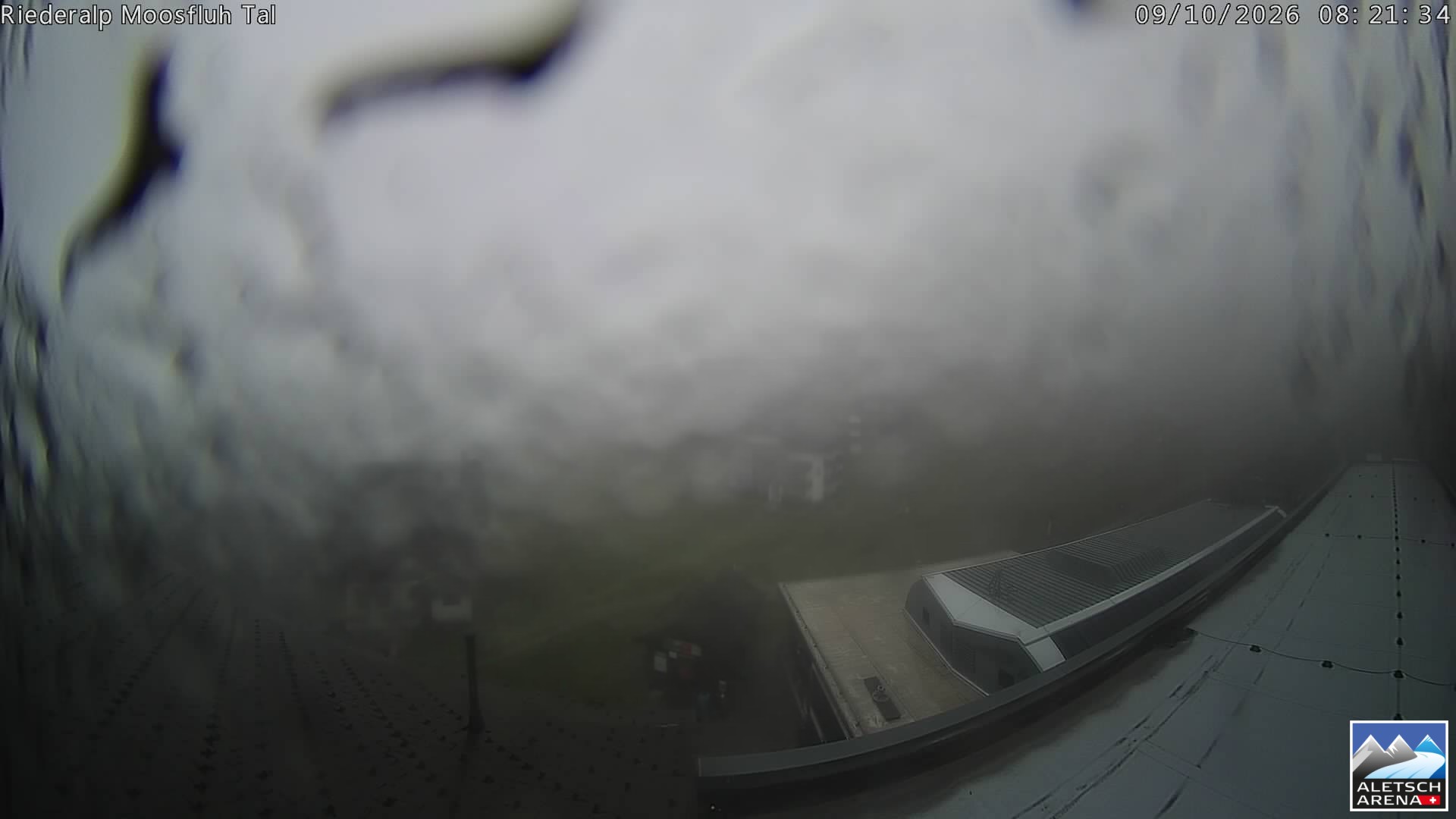 Archiv Foto Webcam Riederalp: Dorfmitte