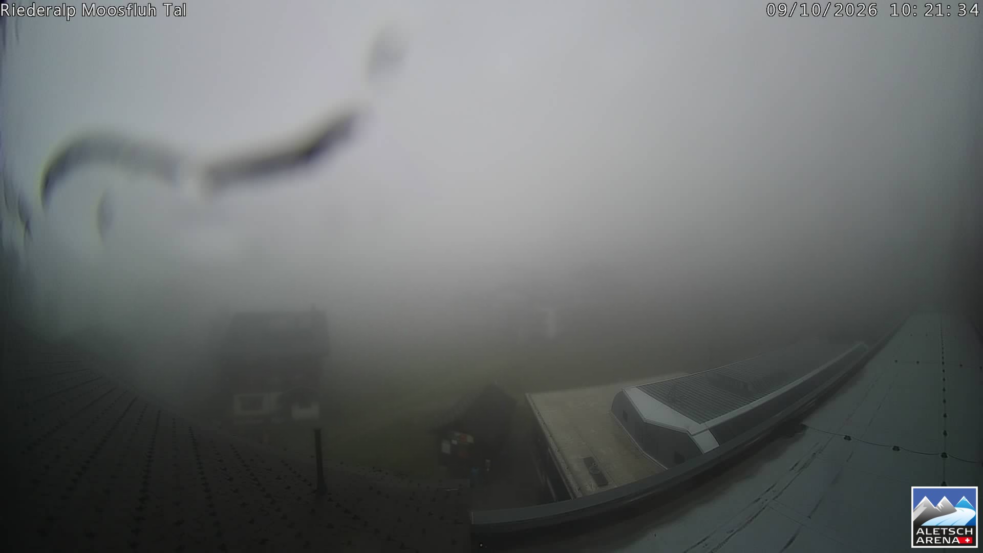 Archiv Foto Webcam Riederalp: Dorfmitte